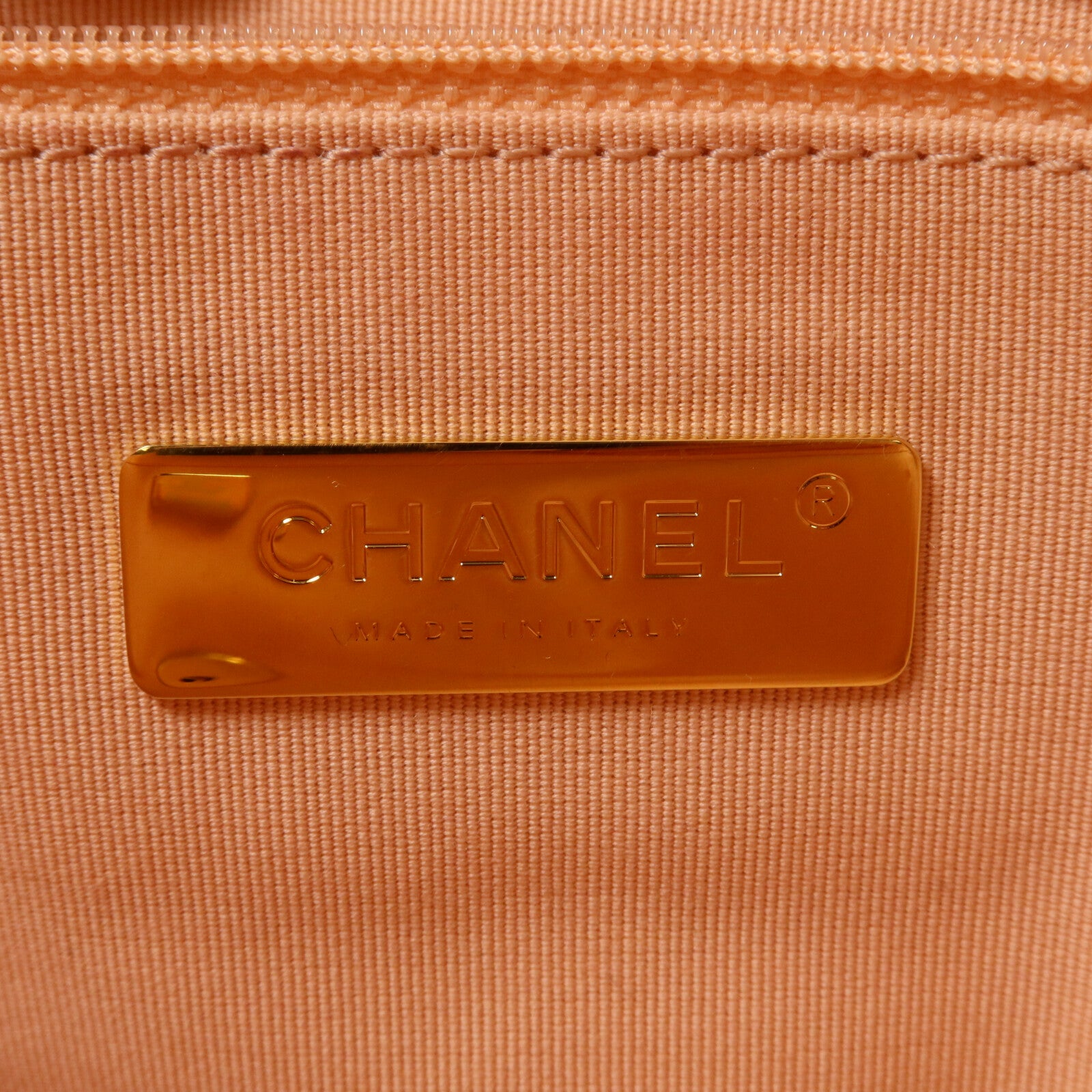 CHANEL 羊皮皮革C19 Small鏈帶手挽肩背兩用袋