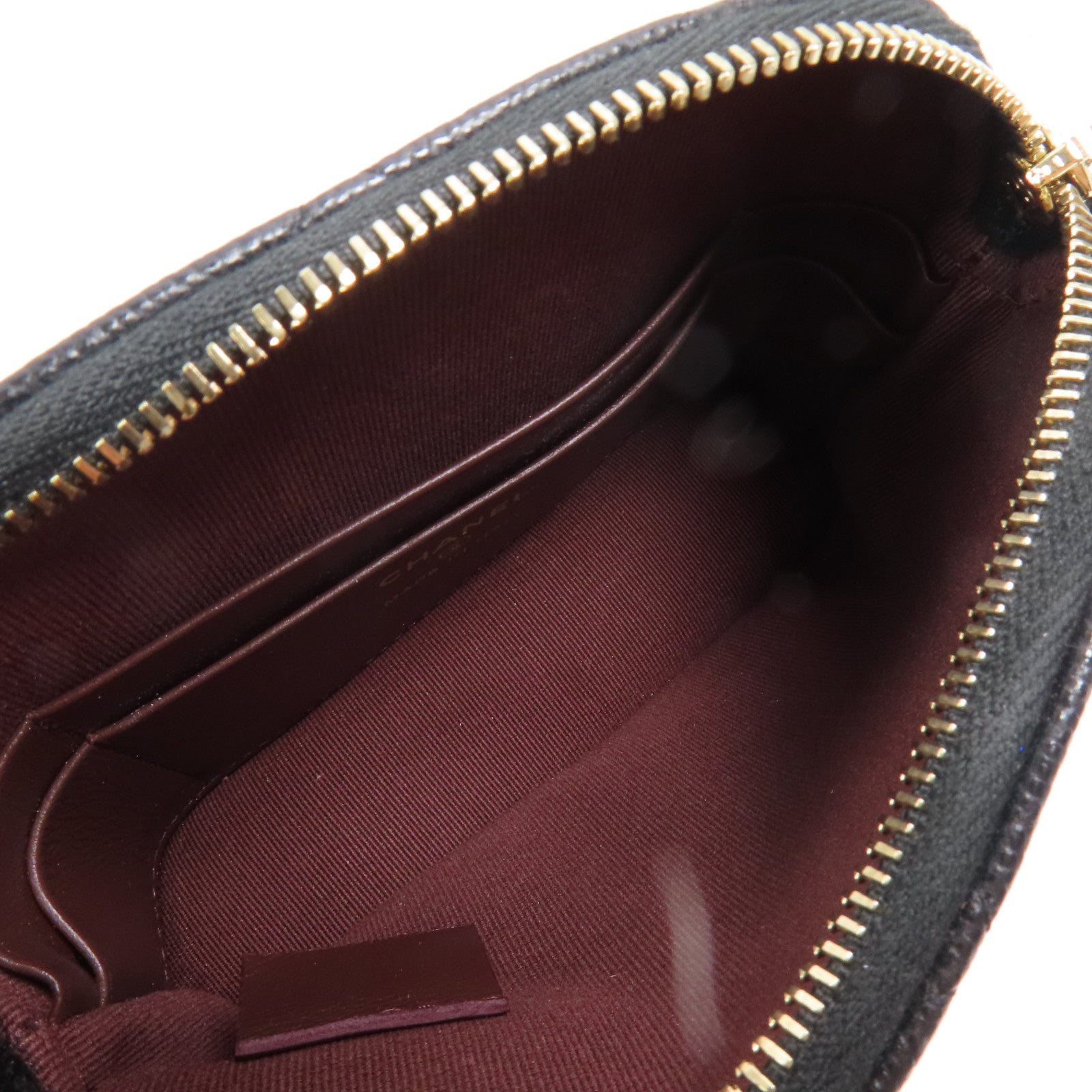 CHANEL 牛皮皮革Shoulder Bag金扣鏈帶肩背袋