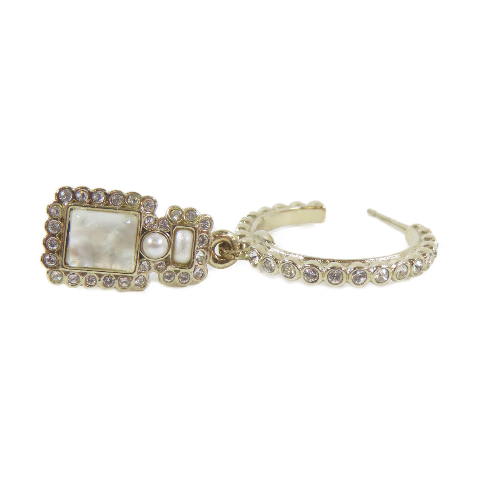 CHANEL 金屬Earring金色