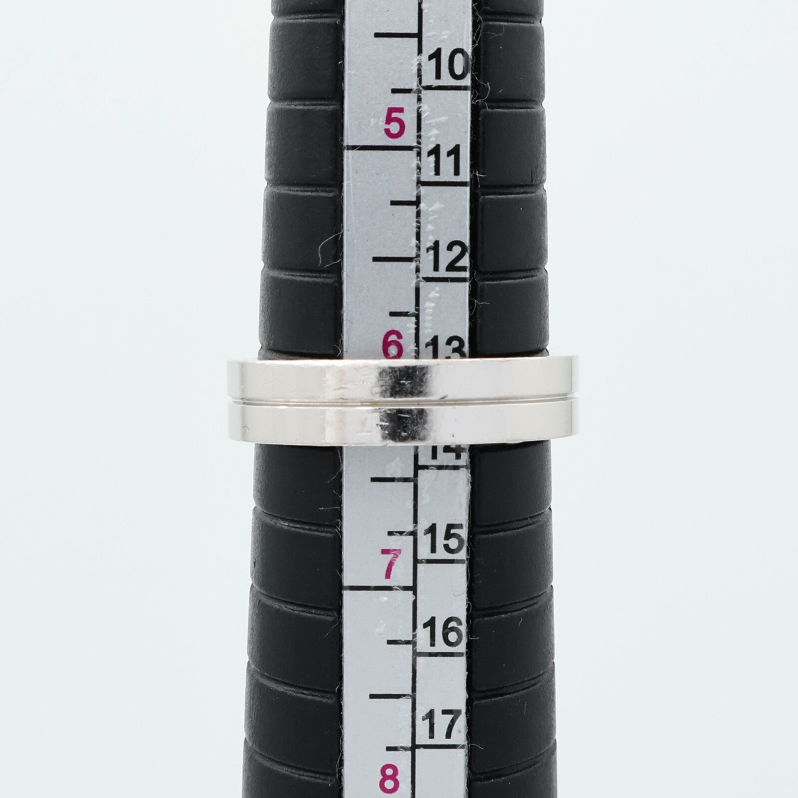 CARTIER 18K白金Double Heart Ring戒指Cartier #53