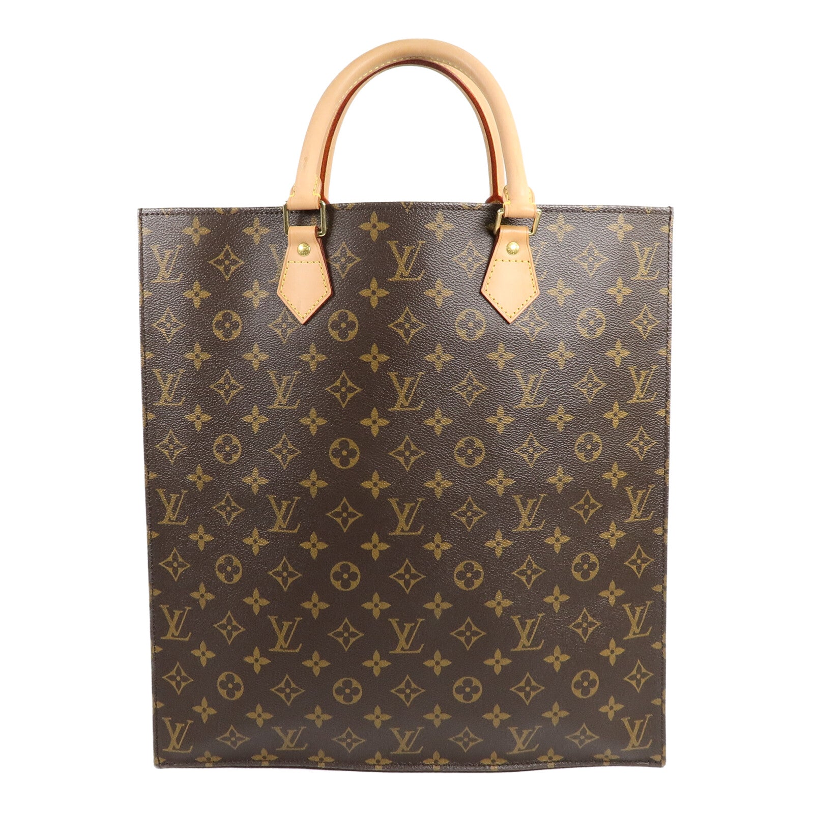 LOUIS VUITTON Monogram Sac Plat手挽袋
