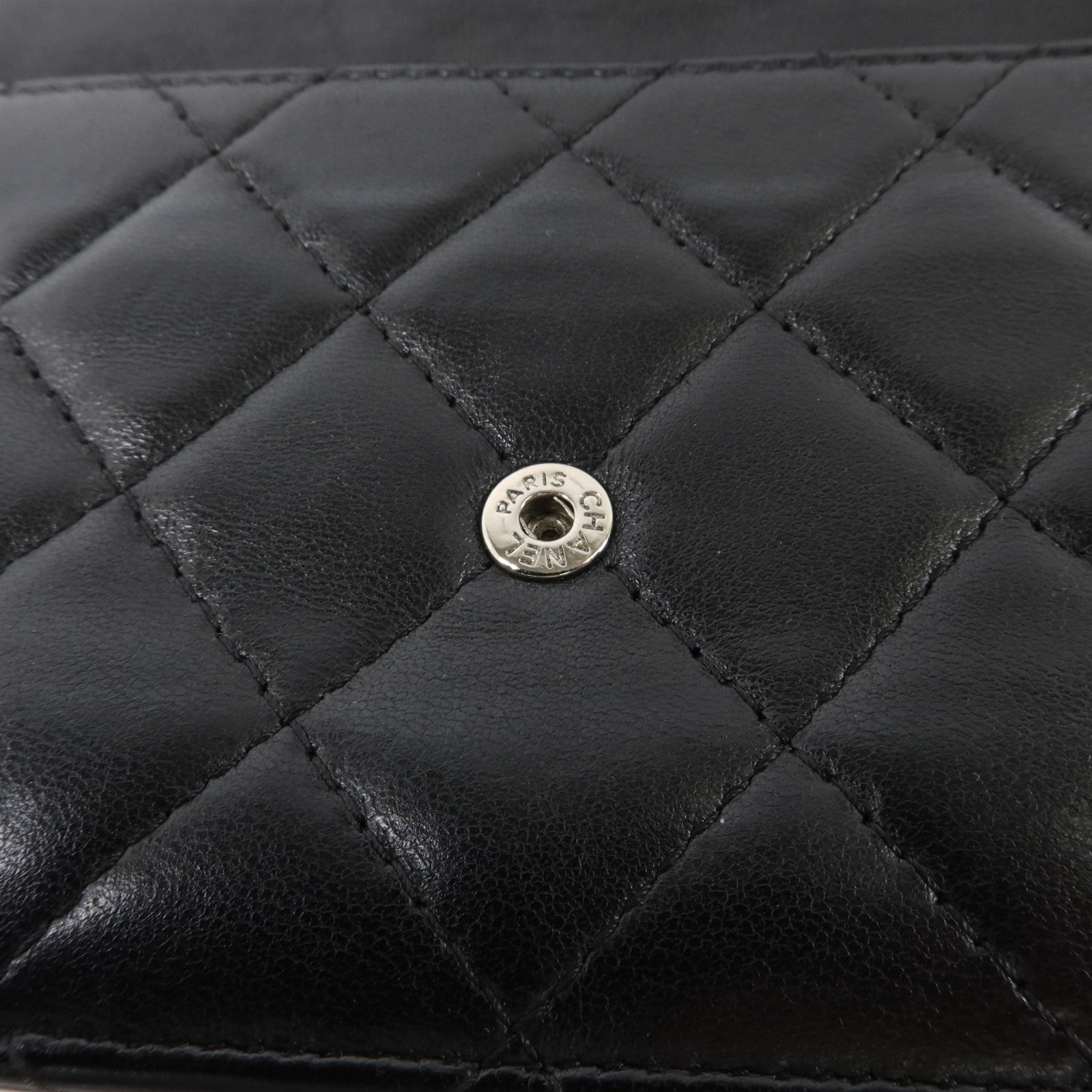 CHANEL 羊皮皮革Boy Chanel Wallet on Chain銀扣鏈帶肩背袋
