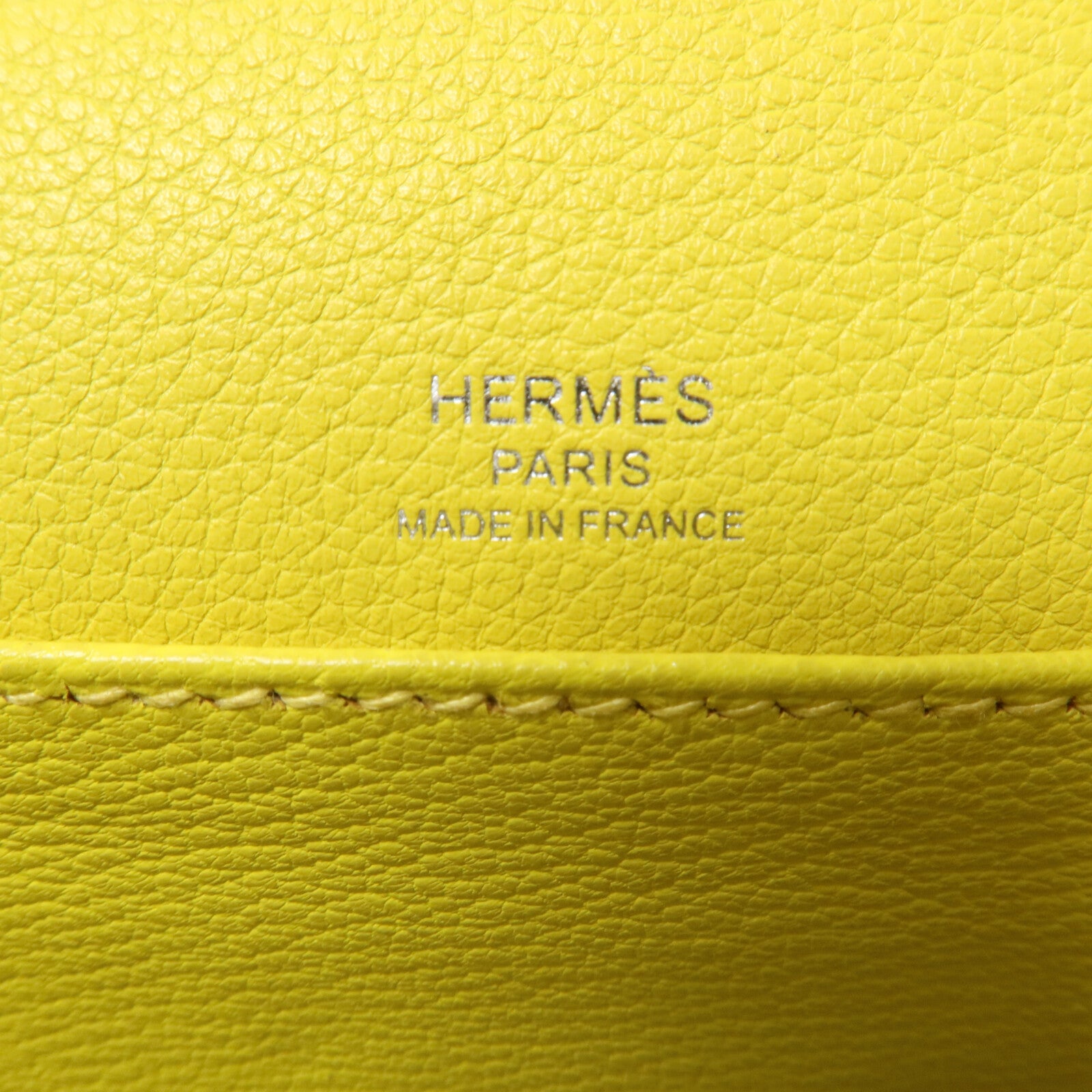 HERMES Evercolor皮革Roulis Mini肩背袋Lime