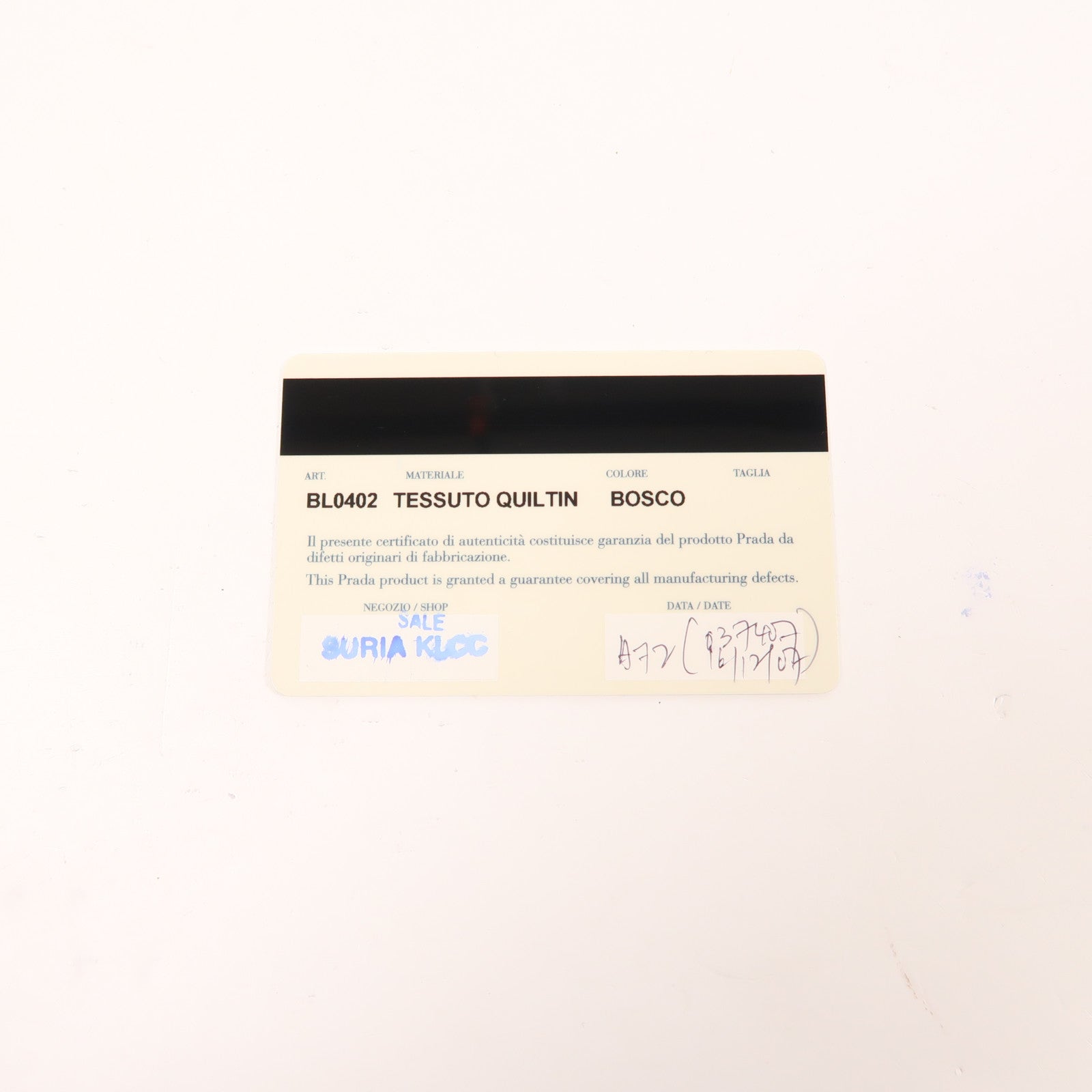 PRADA 尼龍Mini Boston金扣手挽肩背兩用袋