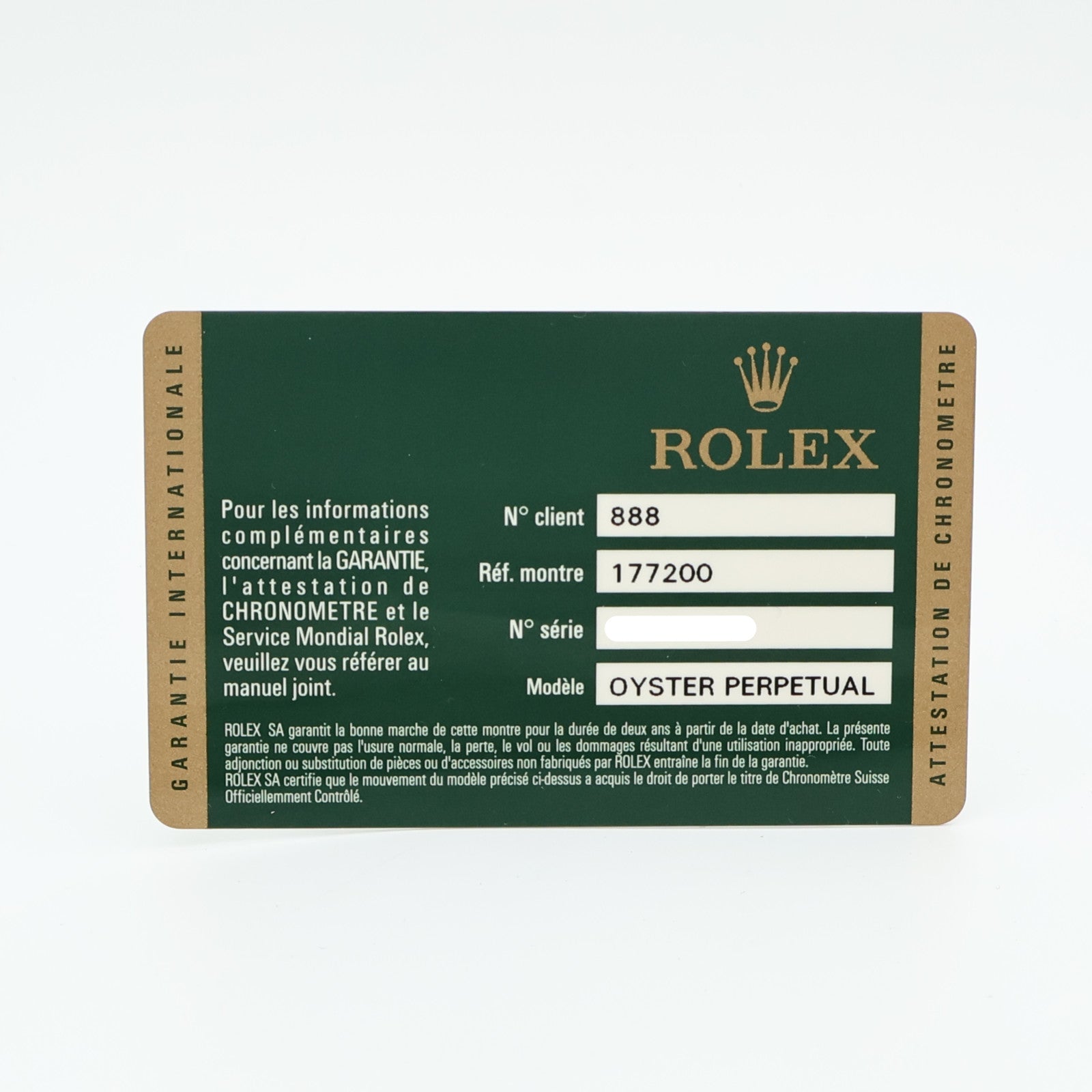 ROLEX Oyster Perpetual 177200