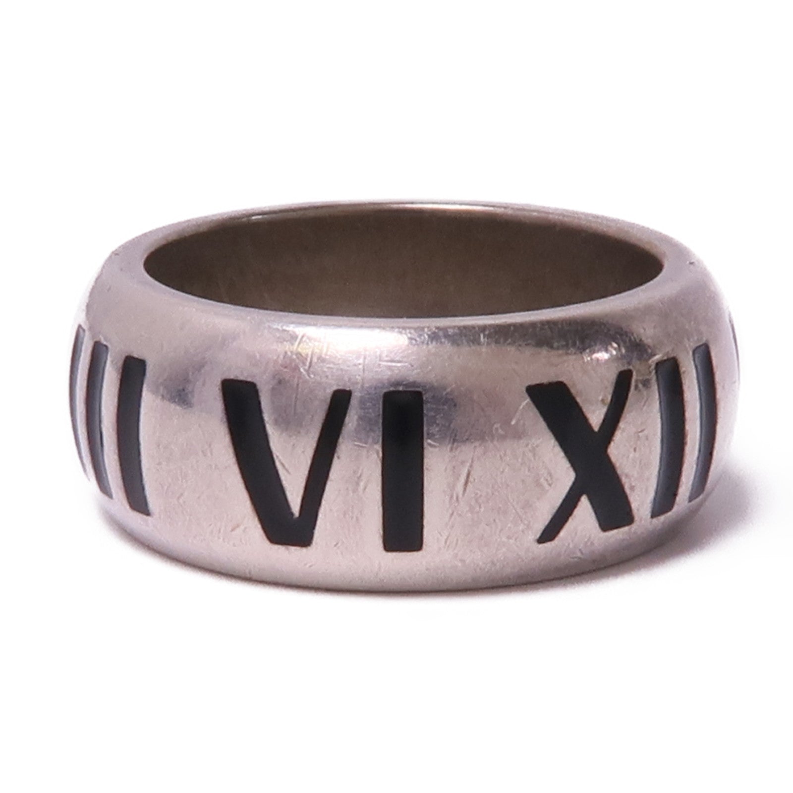 TIFFANY＆CO 925純銀Atlas Ring戒指US#4.25