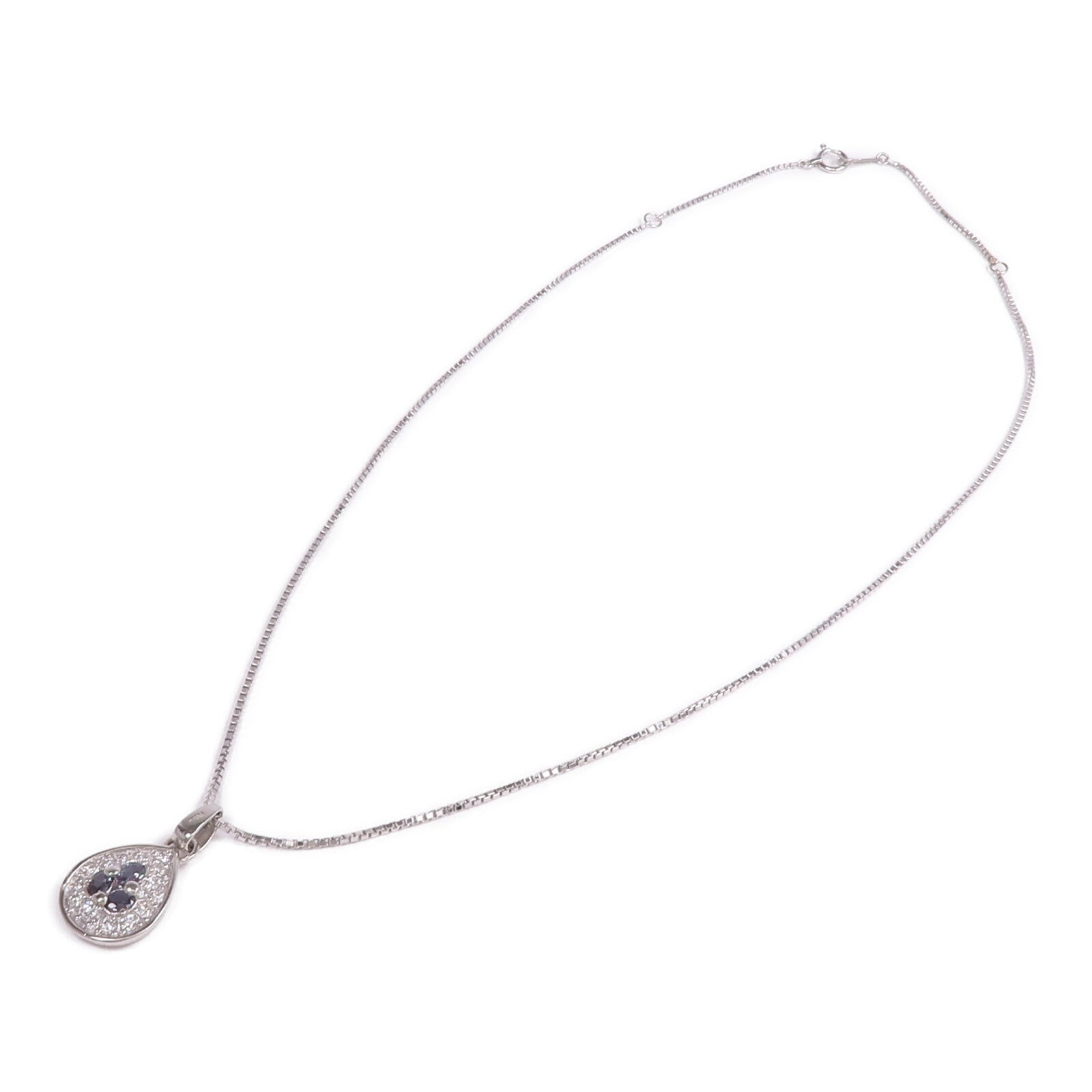 JEWELRY PT900/PT850鉑金Alexandrite Diamond Necklace亞歷山大石/鑽石項鍊