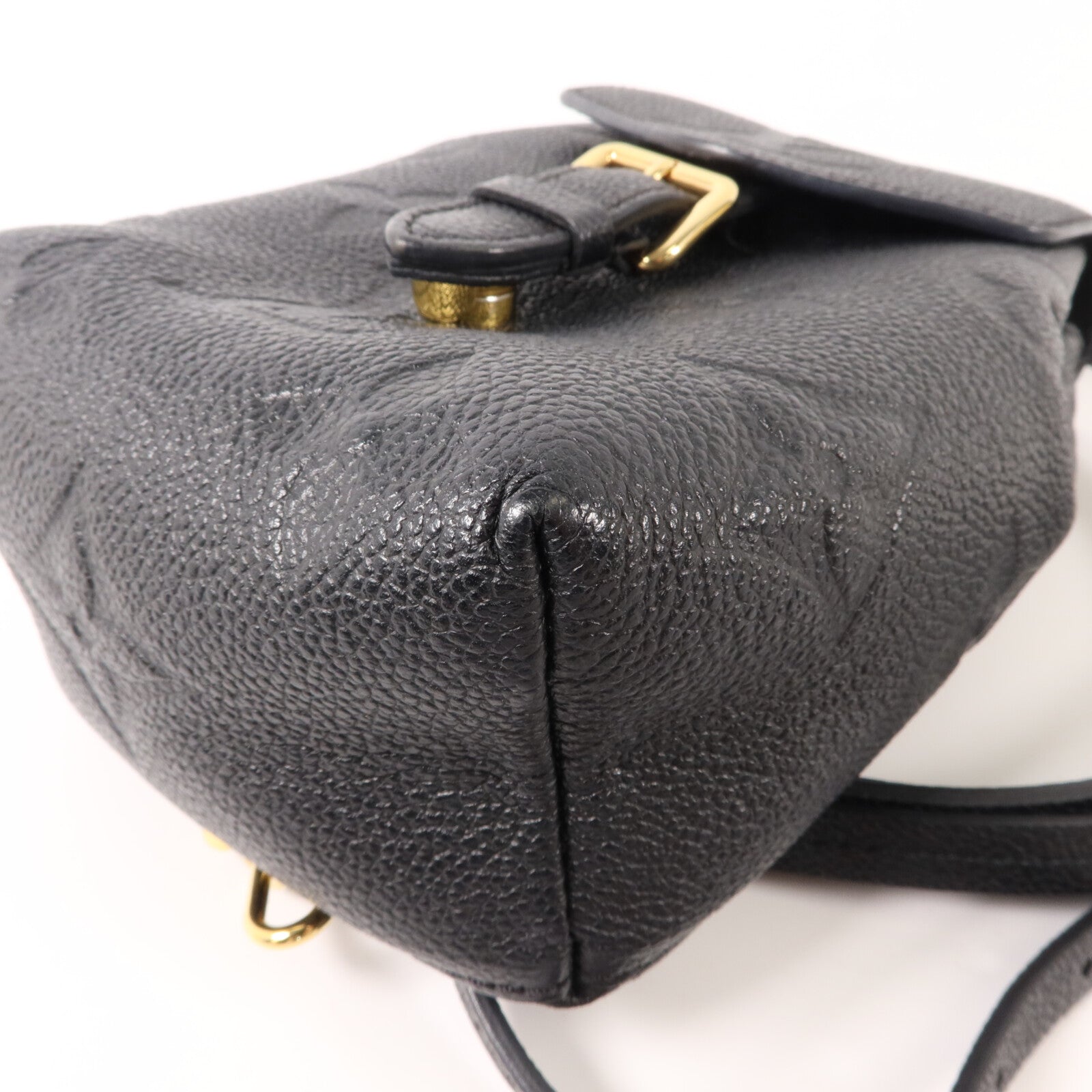 LOUIS VUITTON Monogram Empreinte Tiny Backpack金扣背包