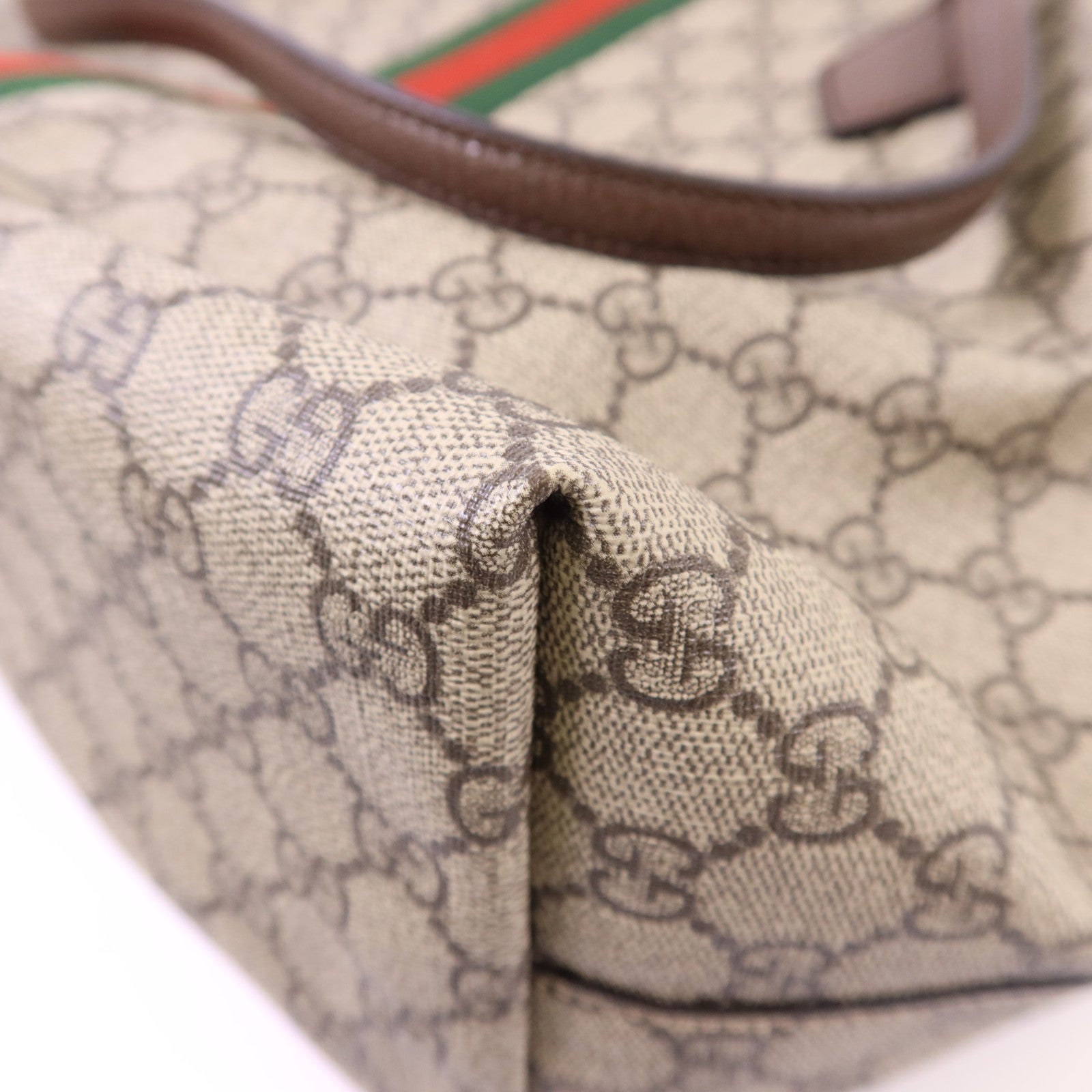 GUCCI 塗層帆布Ophidia Tote Bag Large金扣手挽袋