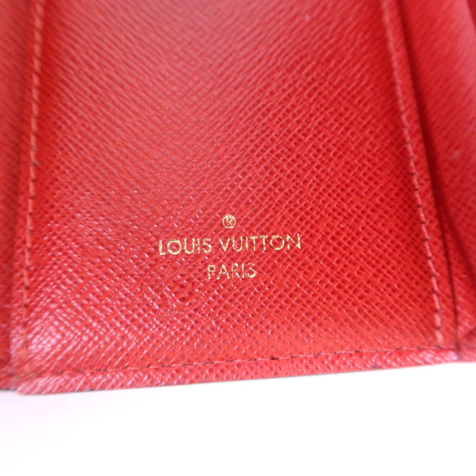 LOUIS VUITTON 【激減優惠】Damier Victorine Wallet金扣銀包