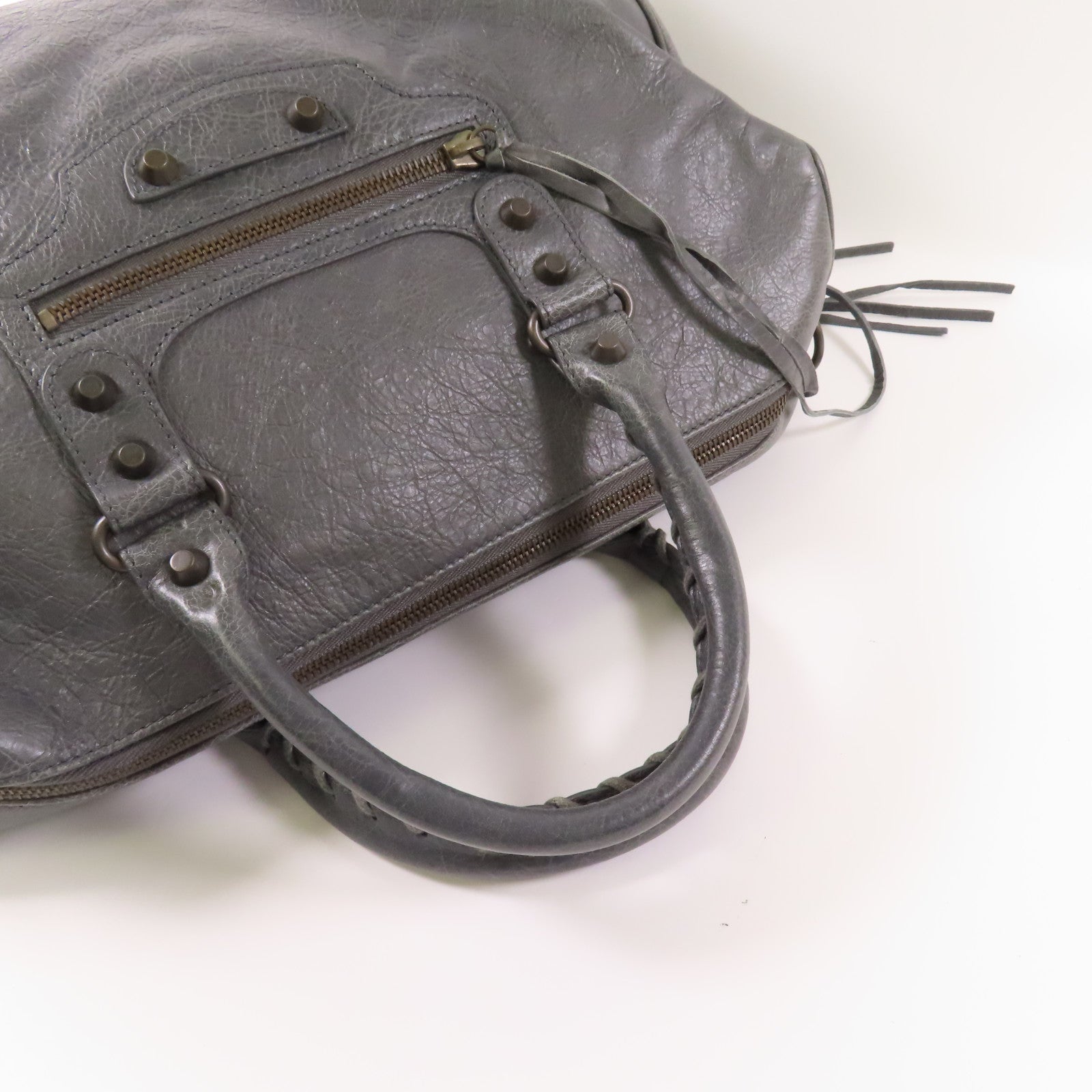 BALENCIAGA 牛皮皮革Polly Bag手挽肩背兩用袋