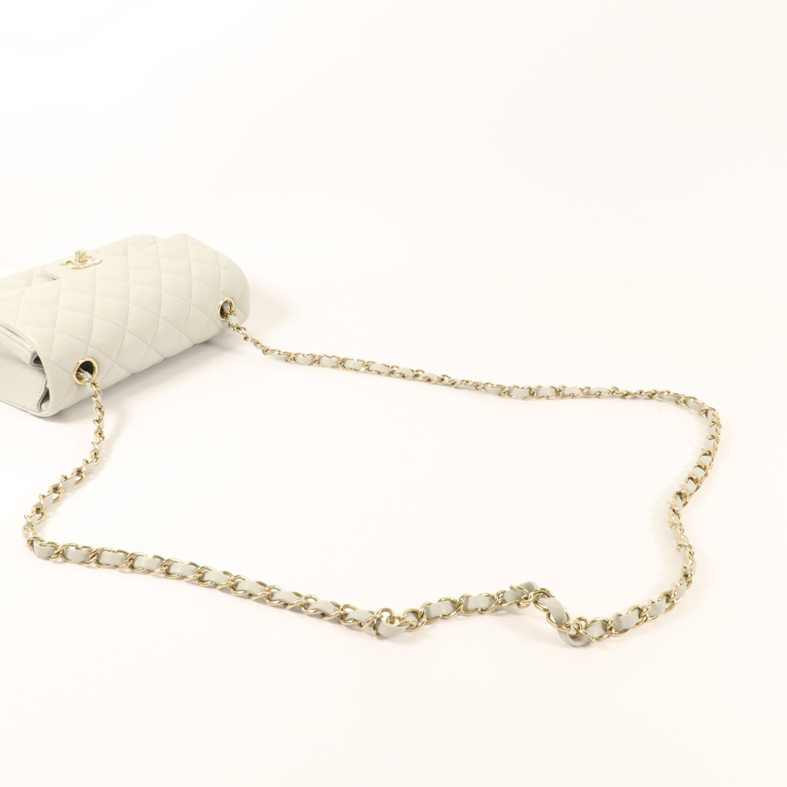 CHANEL 羊皮皮革Classic 20鏈帶肩背袋