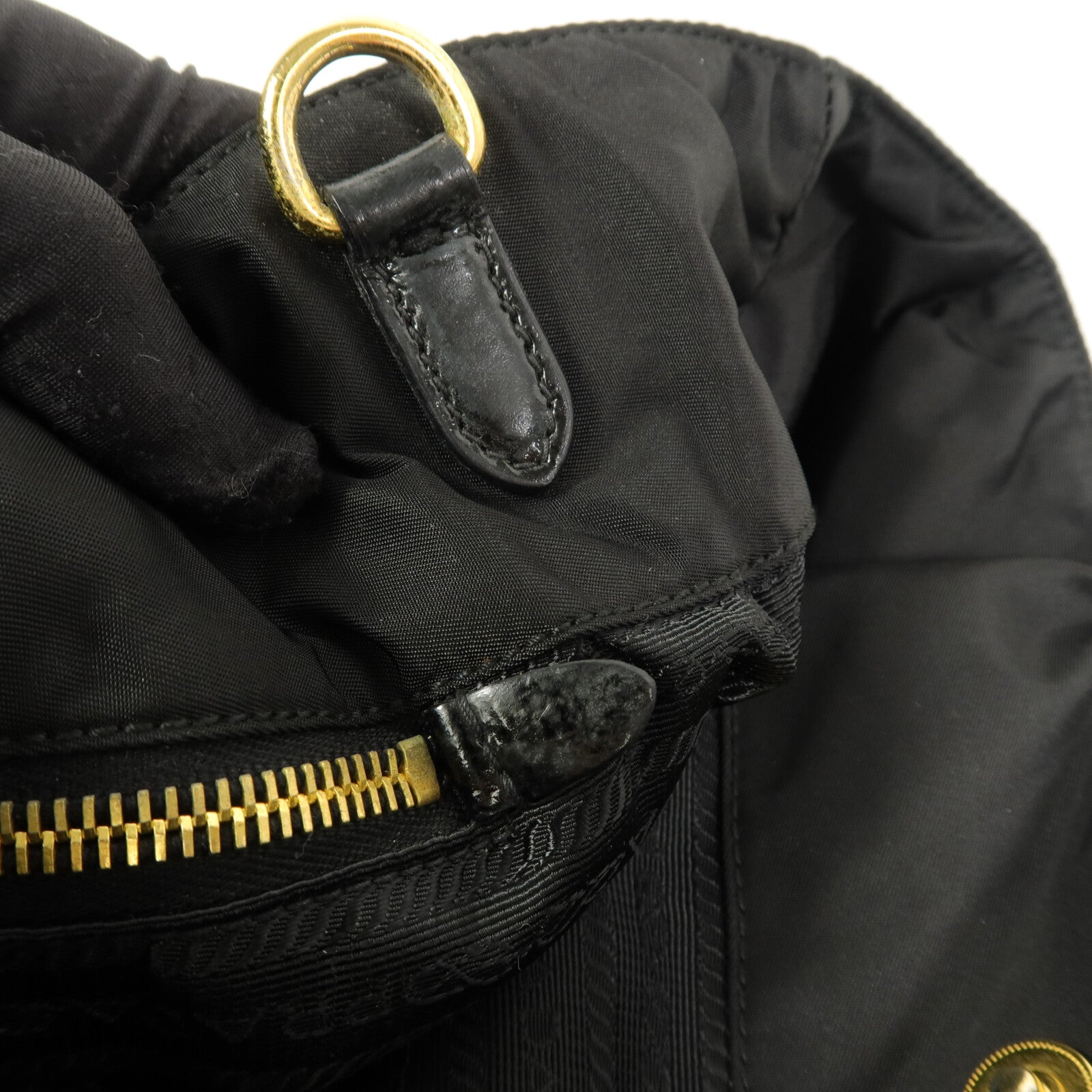 PRADA 尼龍Crispy Nylon Handbag手挽肩背兩用袋