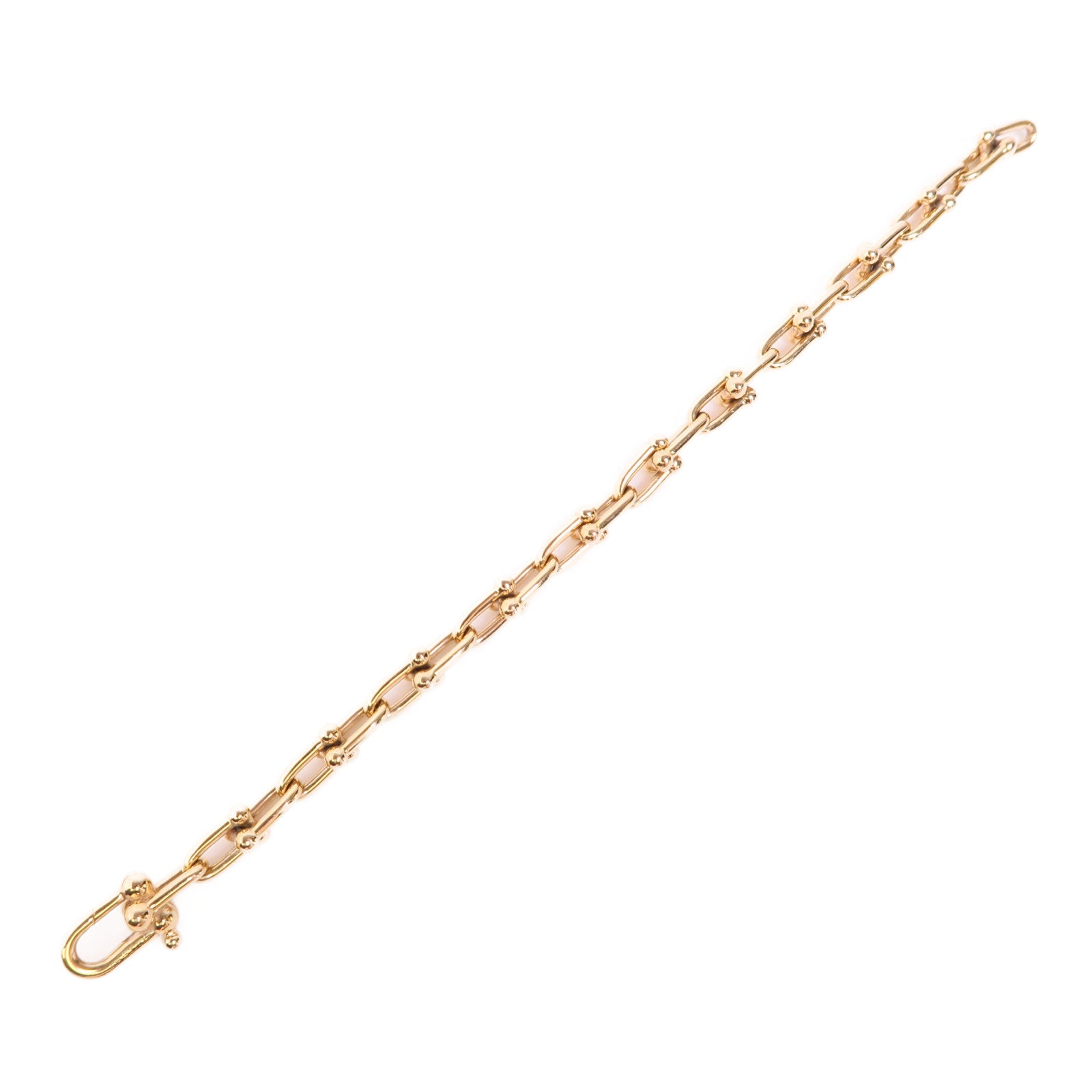 TIFFANY＆CO 18K玫瑰金Small Link Bracelet手鏈