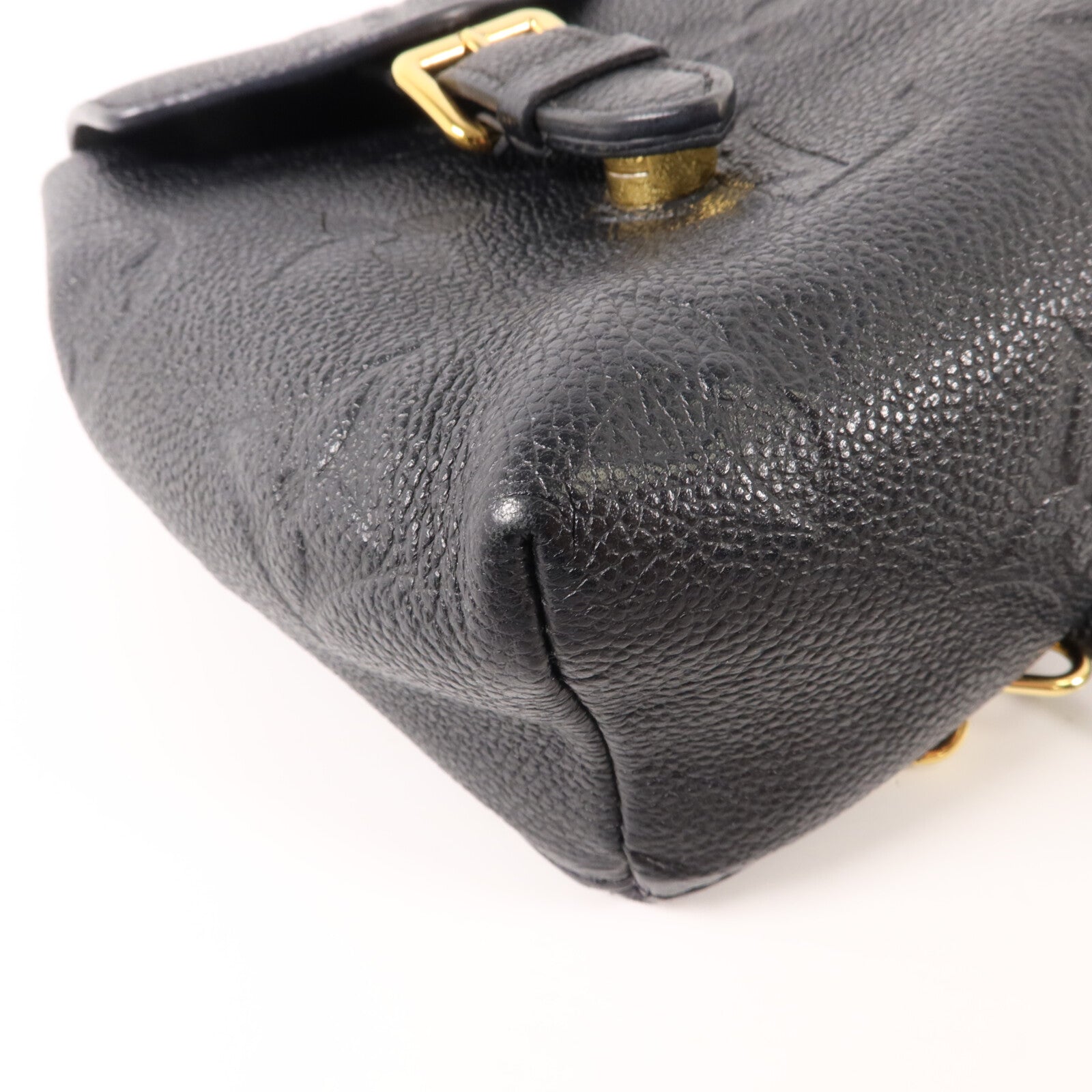 LOUIS VUITTON Monogram Empreinte Tiny Backpack金扣背包