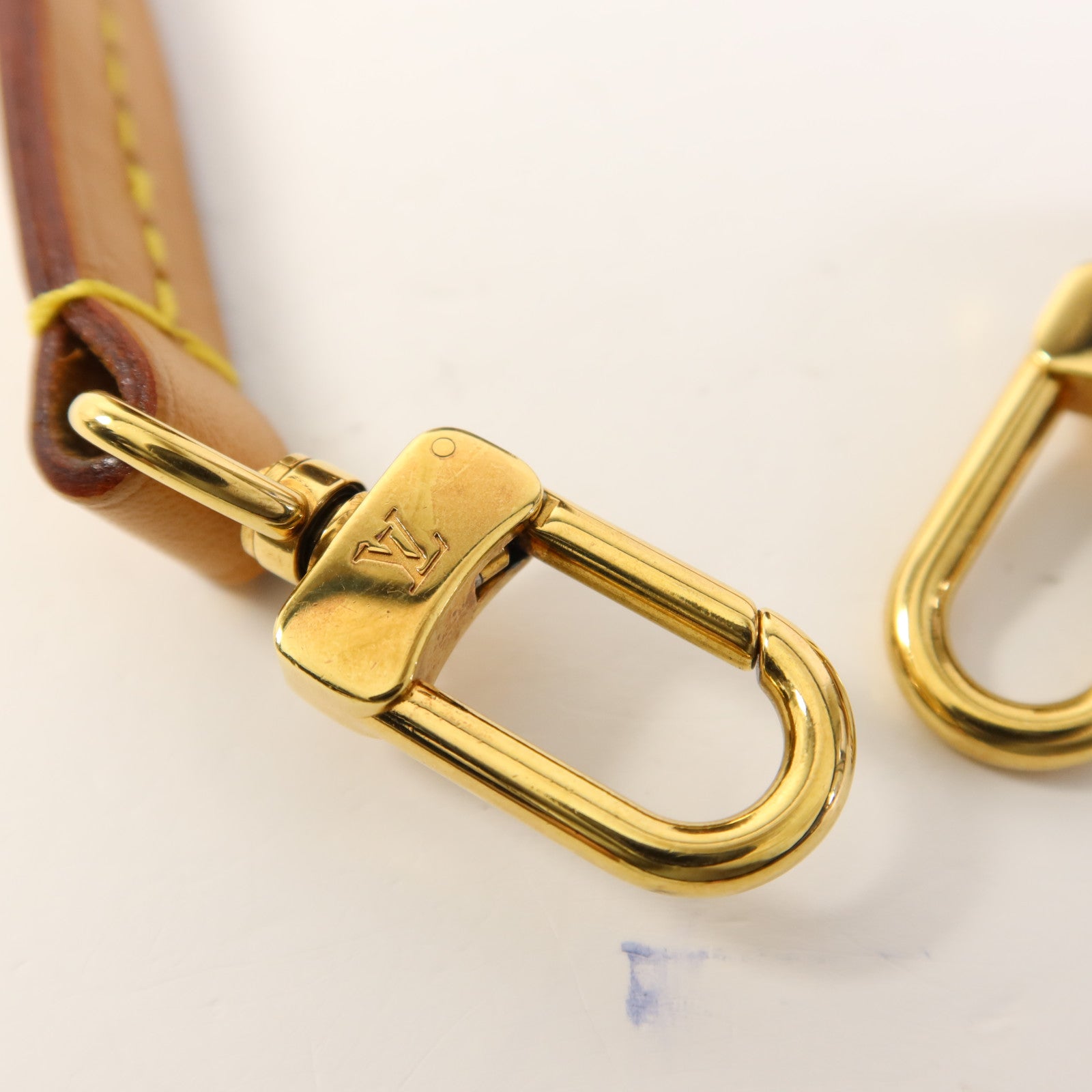 LOUIS VUITTON Monogram Deauville Mini金扣肩背袋棕色