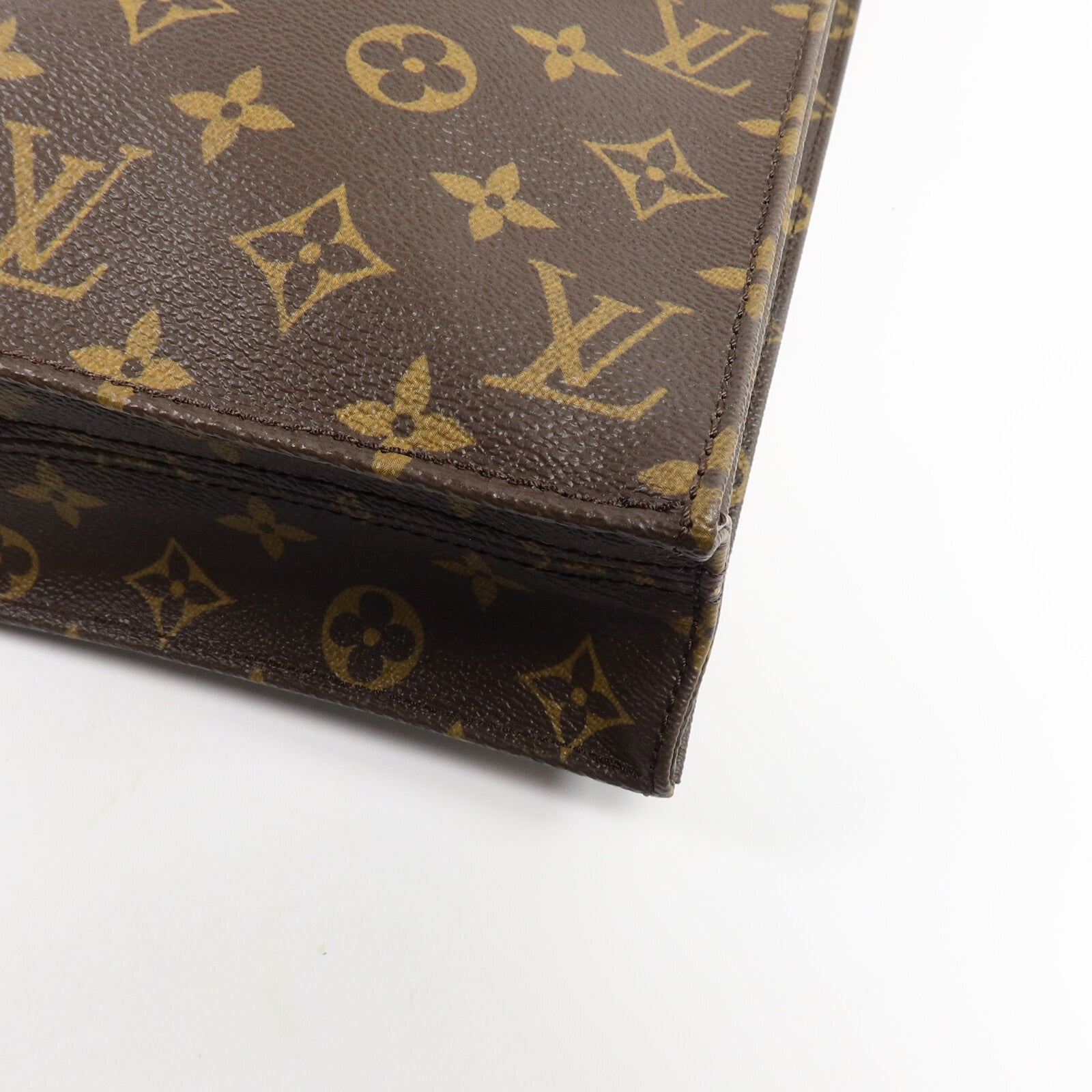 LOUIS VUITTON Monogram Sac Plat手挽袋