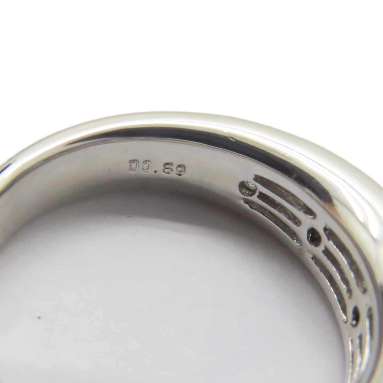 JEWELRY 18K白金Diamond Ring 0.89ct鑽石戒指US#8.5