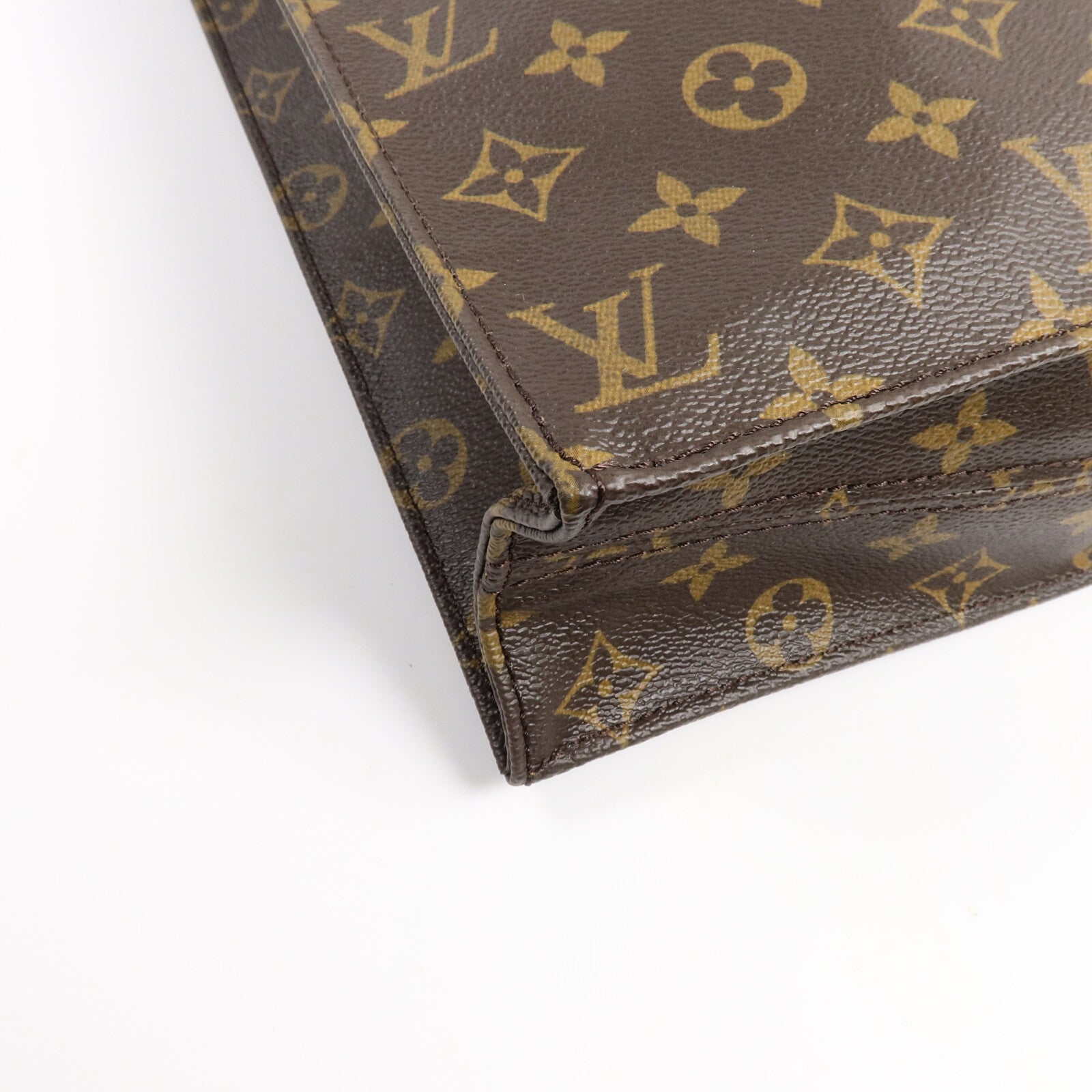 LOUIS VUITTON Monogram Sac Plat手挽袋