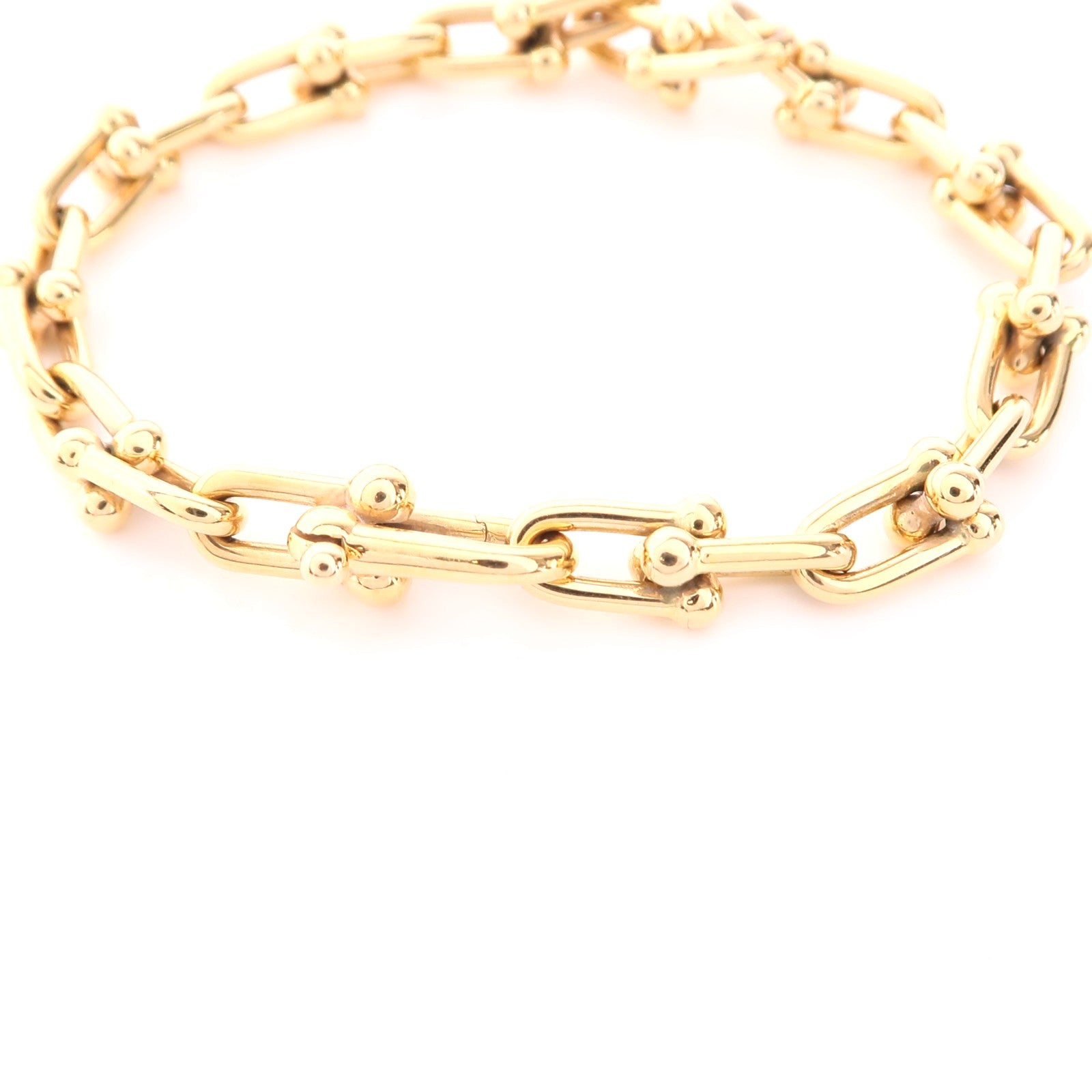TIFFANY＆CO 18K玫瑰金Small Link Bracelet手鏈