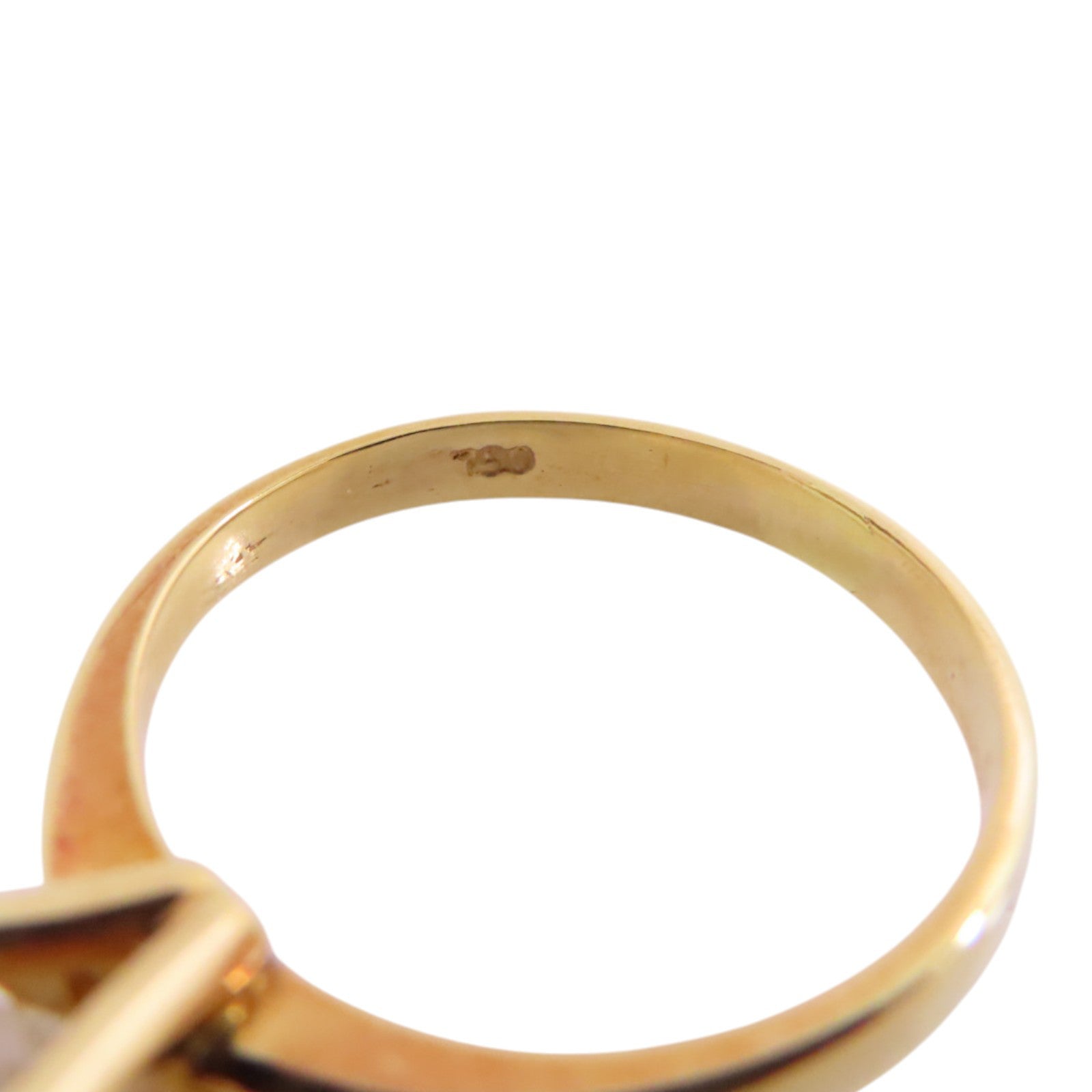 JEWELRY 【激減優惠】18K黃金/鑽石Diamond Ring戒指US#5.25