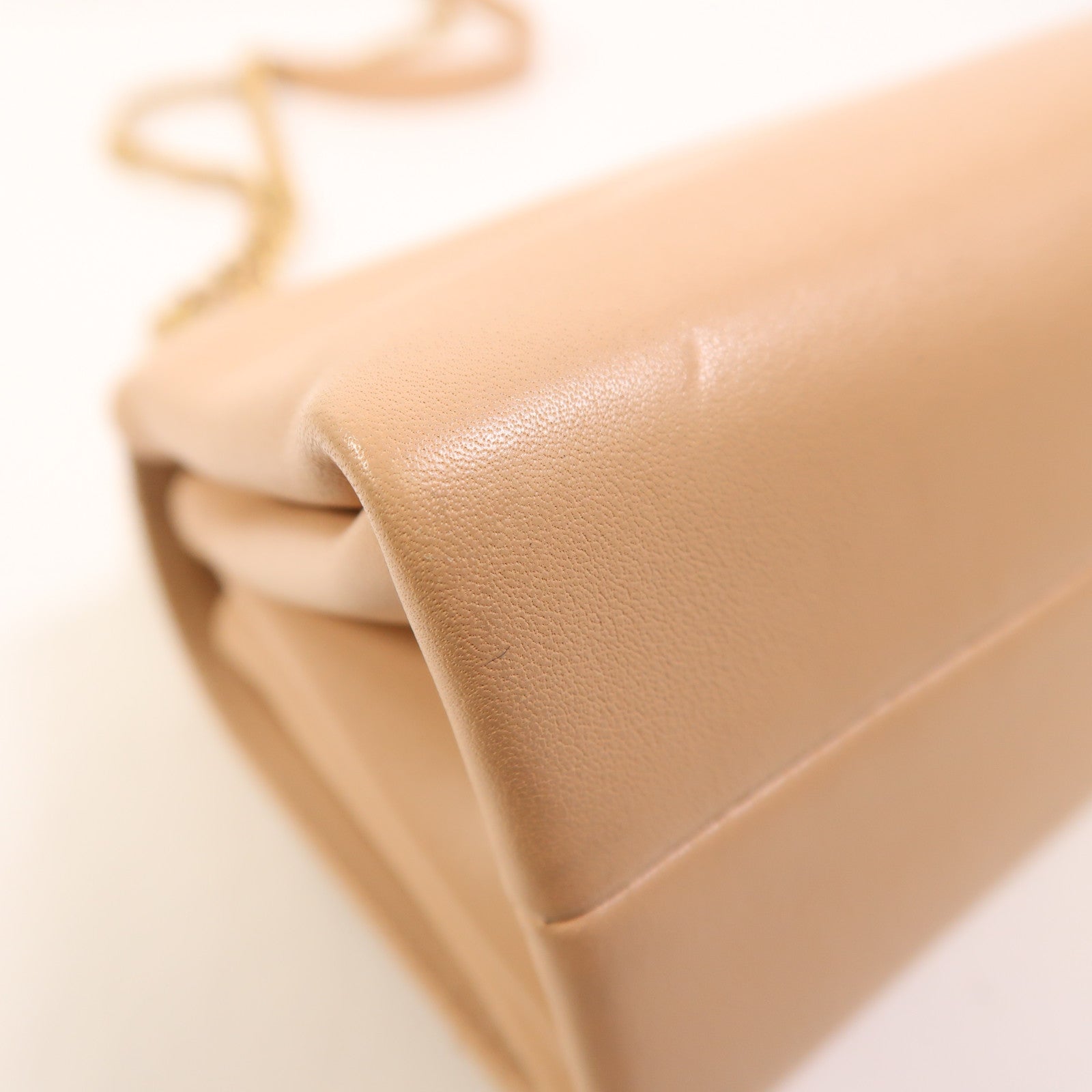 CHANEL 牛皮皮革2 Way Shoulder Bag金扣手挽肩背兩用袋