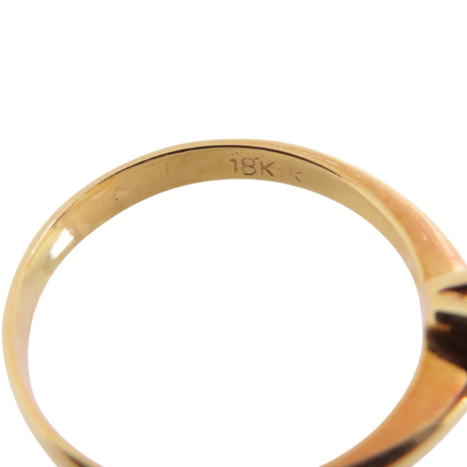 JEWELRY 18K黃金/鑽石Diamond Ring戒指US#5.25