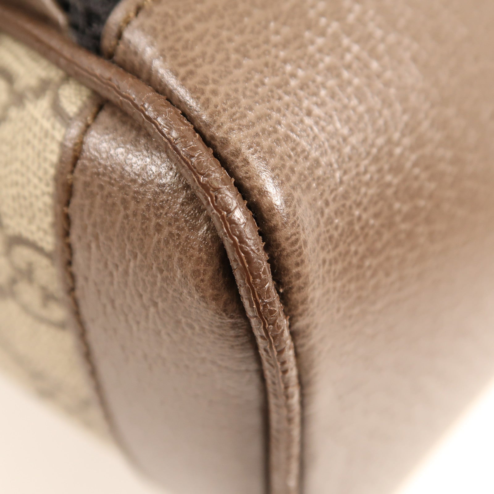 GUCCI 塗層帆布Backpack金扣背包