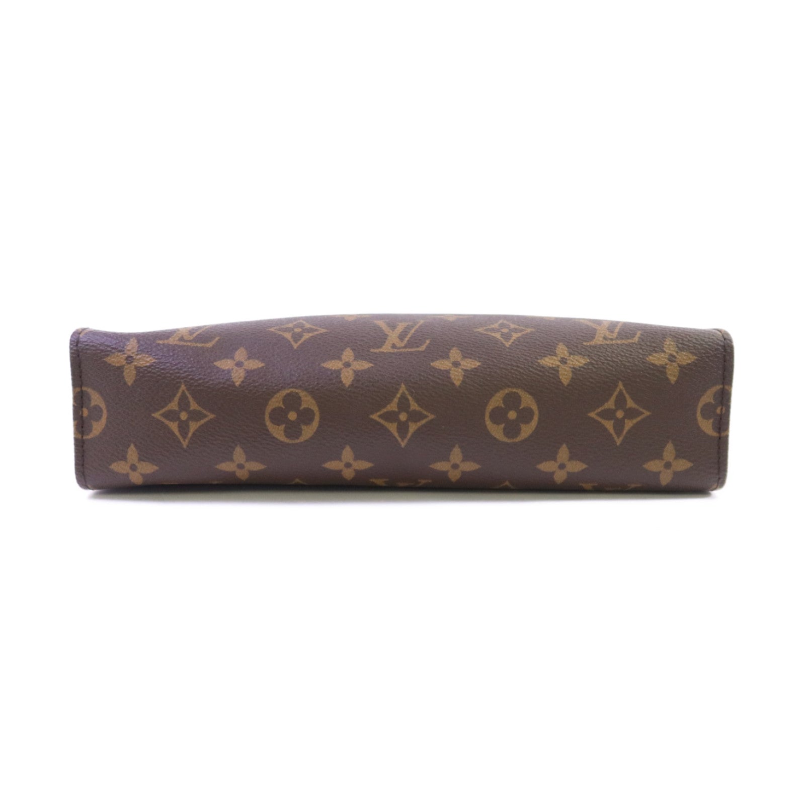 LOUIS VUITTON Monogram Toiletry Pouch On Chain金扣鏈帶肩背袋