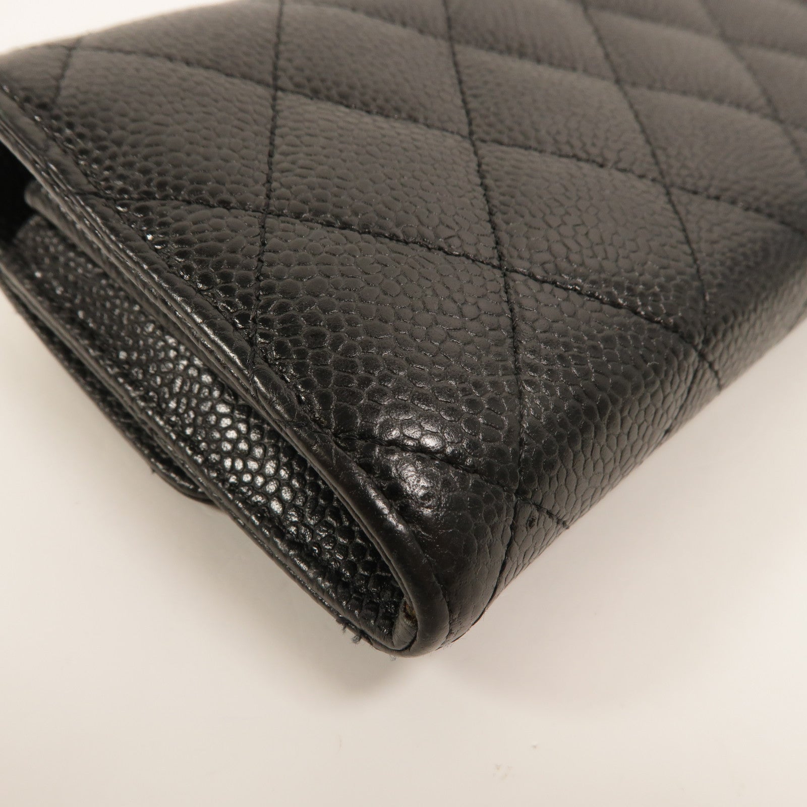 CHANEL 牛皮皮革Classic Long Flap Wallet長錢包
