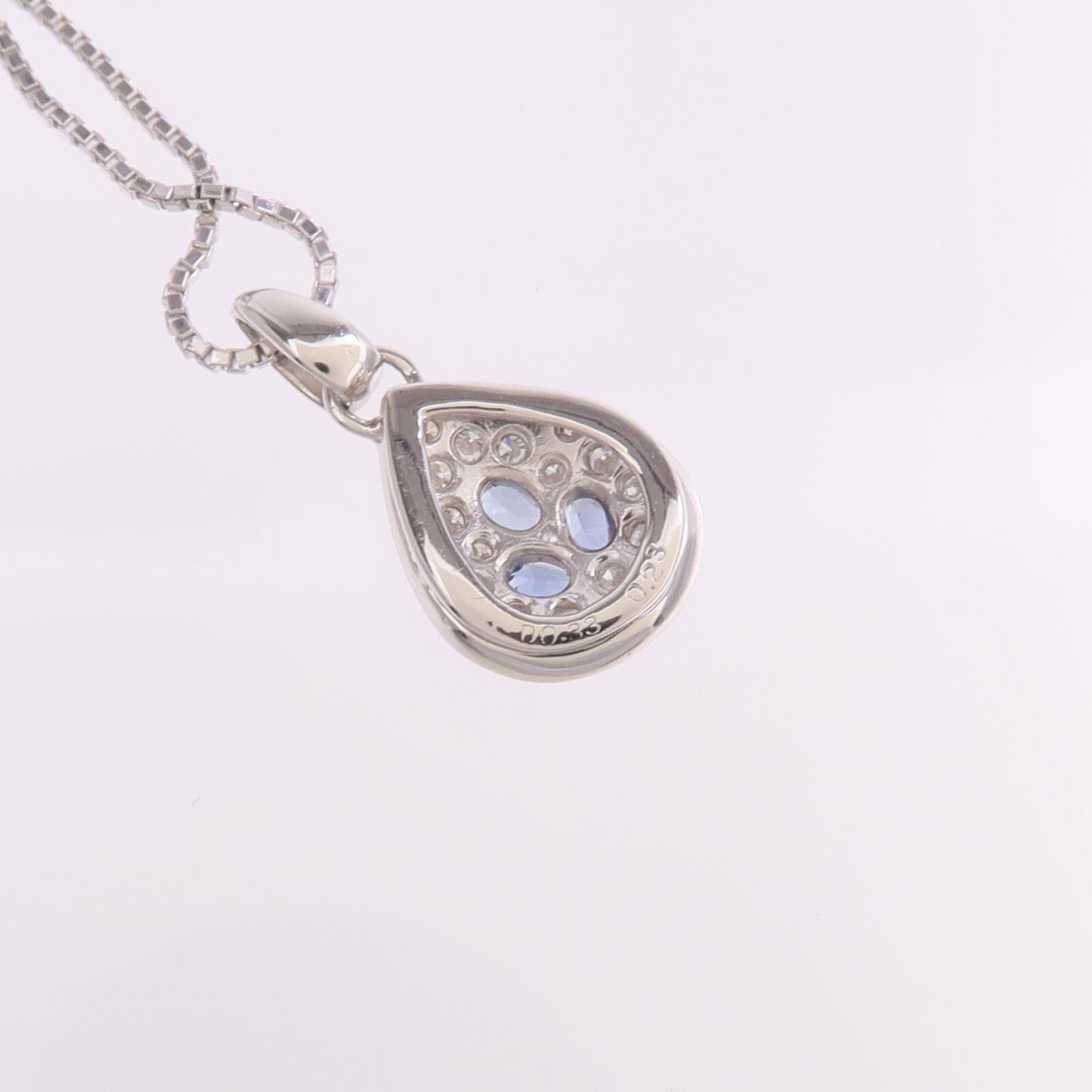 JEWELRY PT900/PT850鉑金Alexandrite Diamond Necklace亞歷山大石/鑽石項鍊