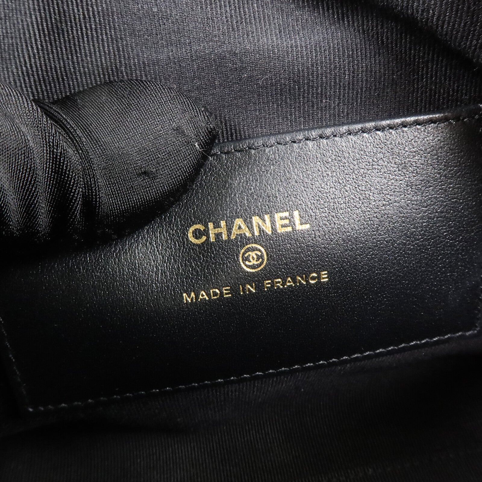 CHANEL 羊皮皮革Mini Boston Bag肩背袋