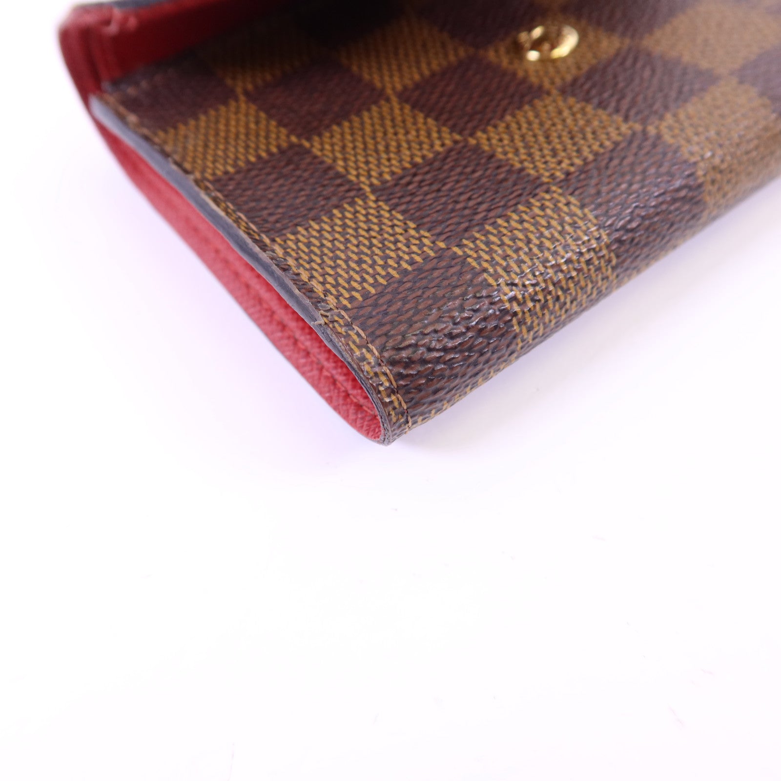LOUIS VUITTON 【激減優惠】Damier Victorine Wallet金扣銀包