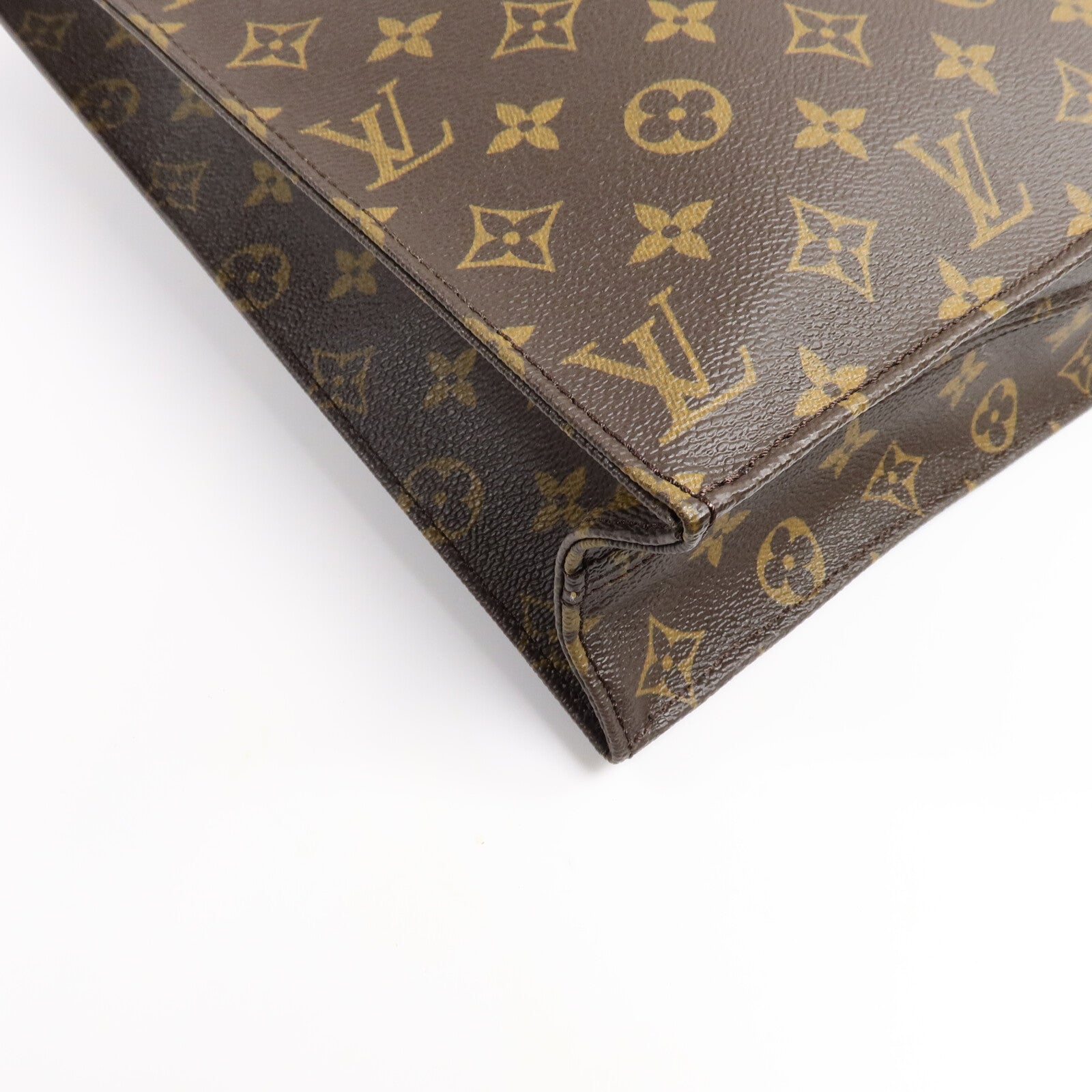 LOUIS VUITTON Monogram Sac Plat手挽袋