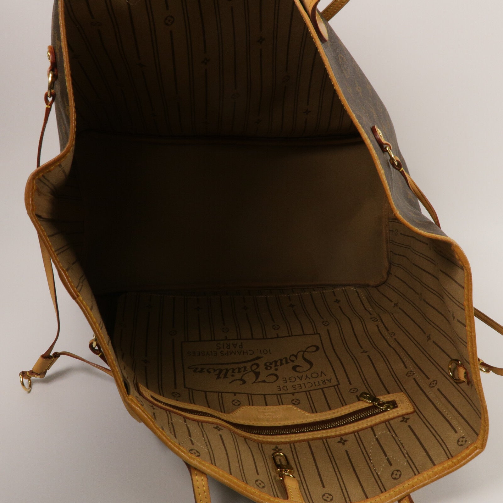 LOUIS VUITTON Monogram Neverfull GM手挽袋