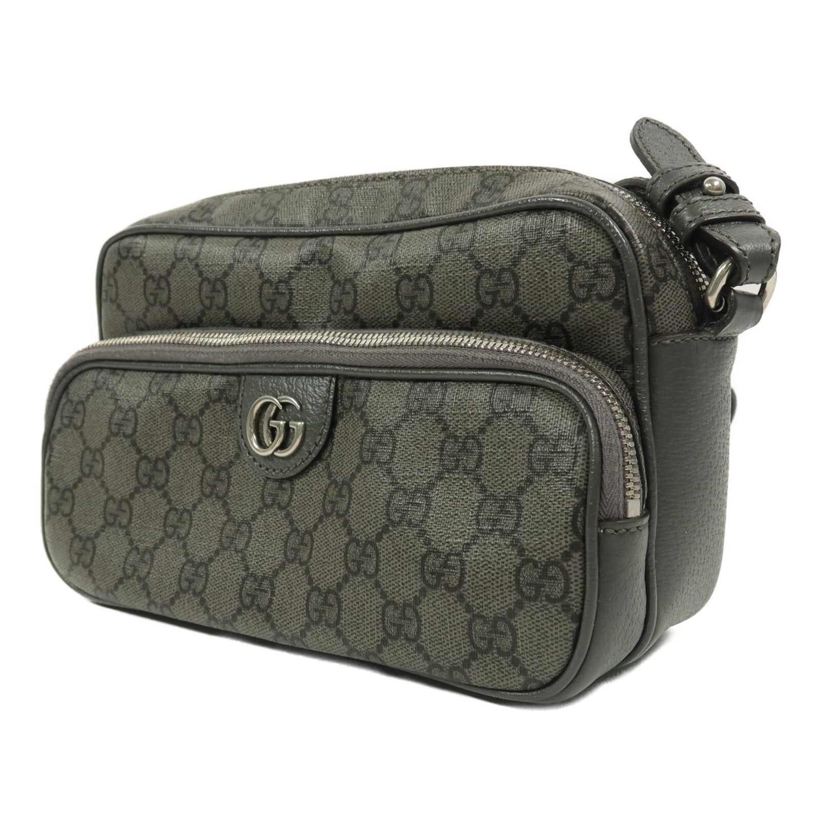GUCCI 塗層帆布Ophidia肩背袋