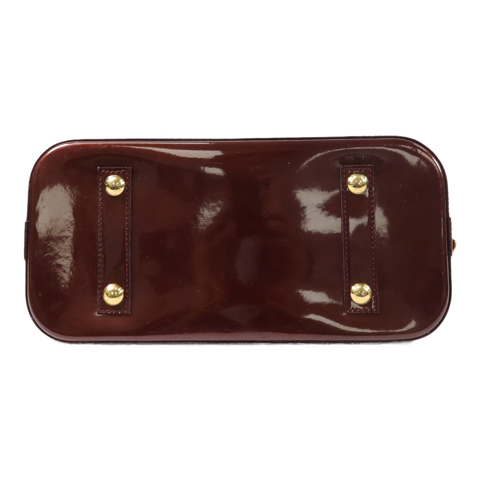 LOUIS VUITTON 漆皮皮革Alma PM手挽袋