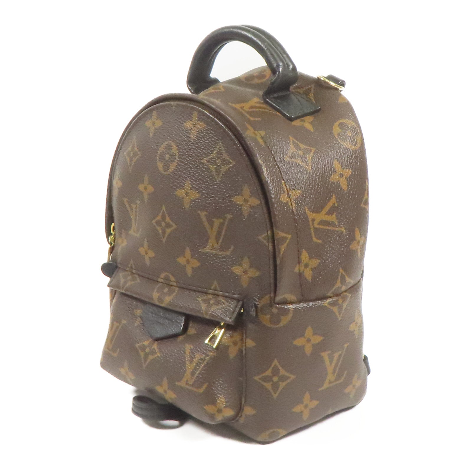 LOUIS VUITTON LV GHW Palm Spring Mini Backpack Monogram M44873 Brown