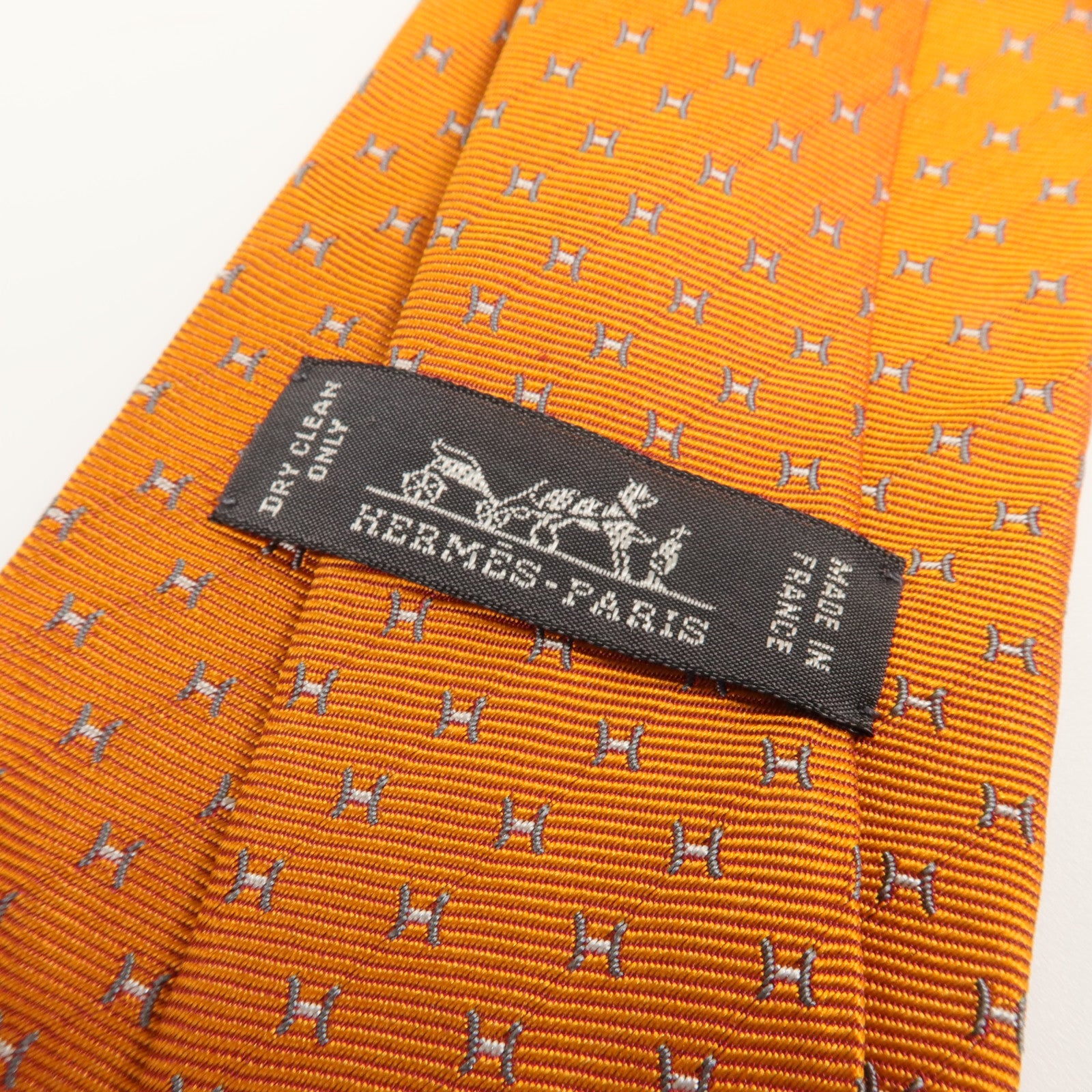 HERMES 絲質Necktie領帶