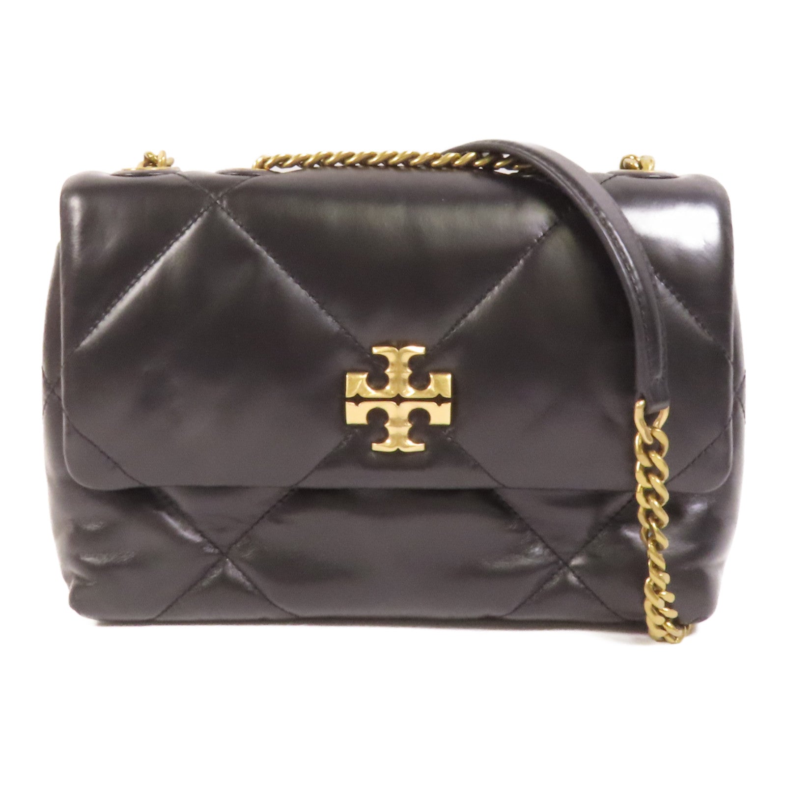 Tory Burch 皮革Shoulder Bag金扣肩背袋