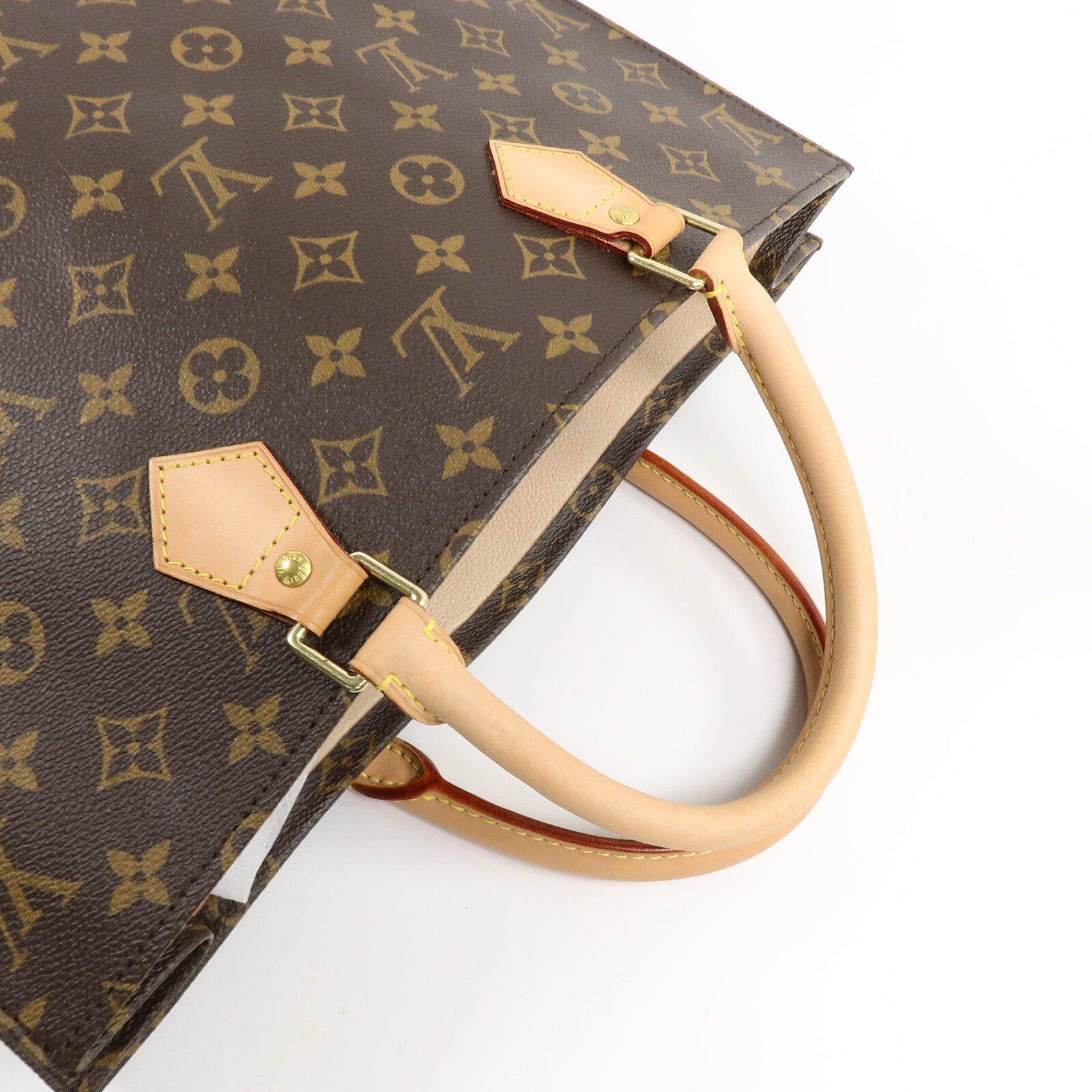 LOUIS VUITTON Monogram Sac Plat手挽袋