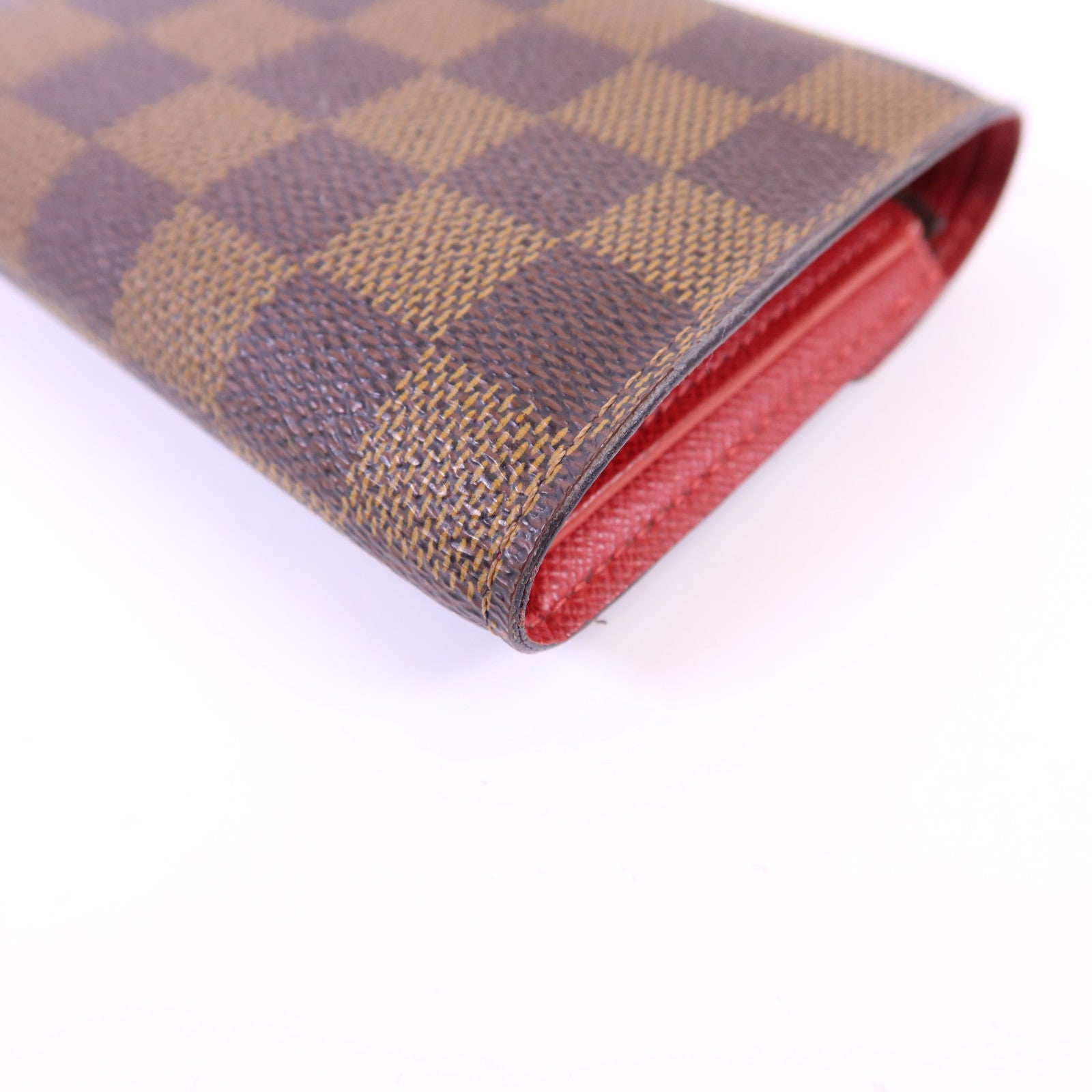 LOUIS VUITTON 【激減優惠】Damier Victorine Wallet金扣銀包