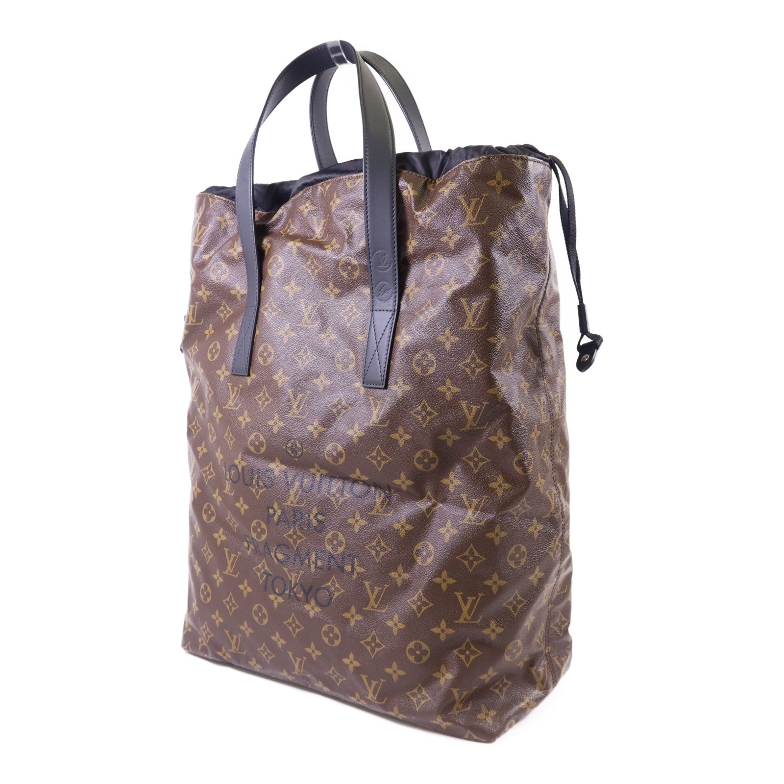 LOUIS VUITTON Monogram Macassar LV X Fragment Cabas Light Tote Bag銀扣手挽袋