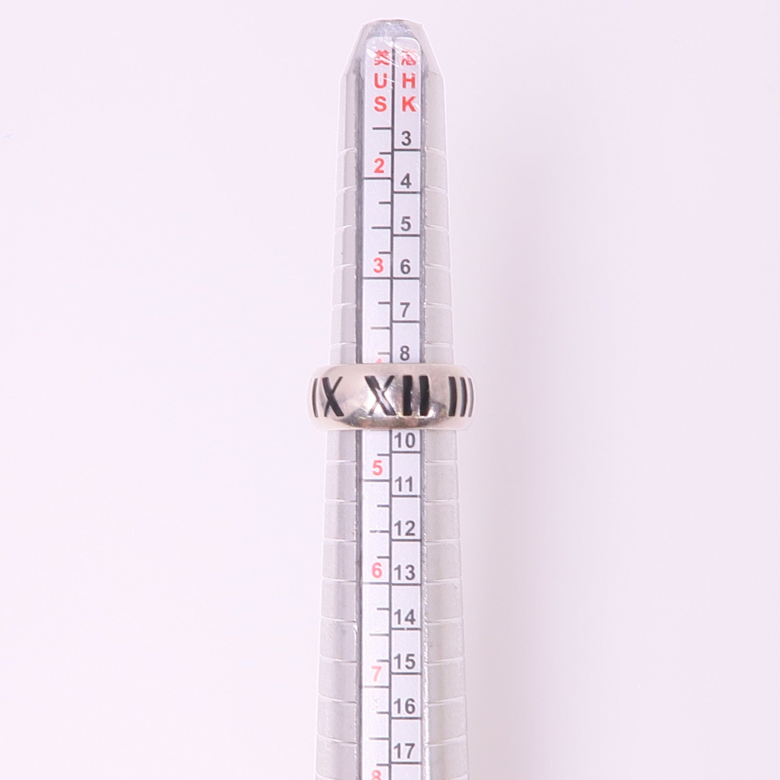TIFFANY＆CO 925純銀Atlas Ring戒指US#4.25