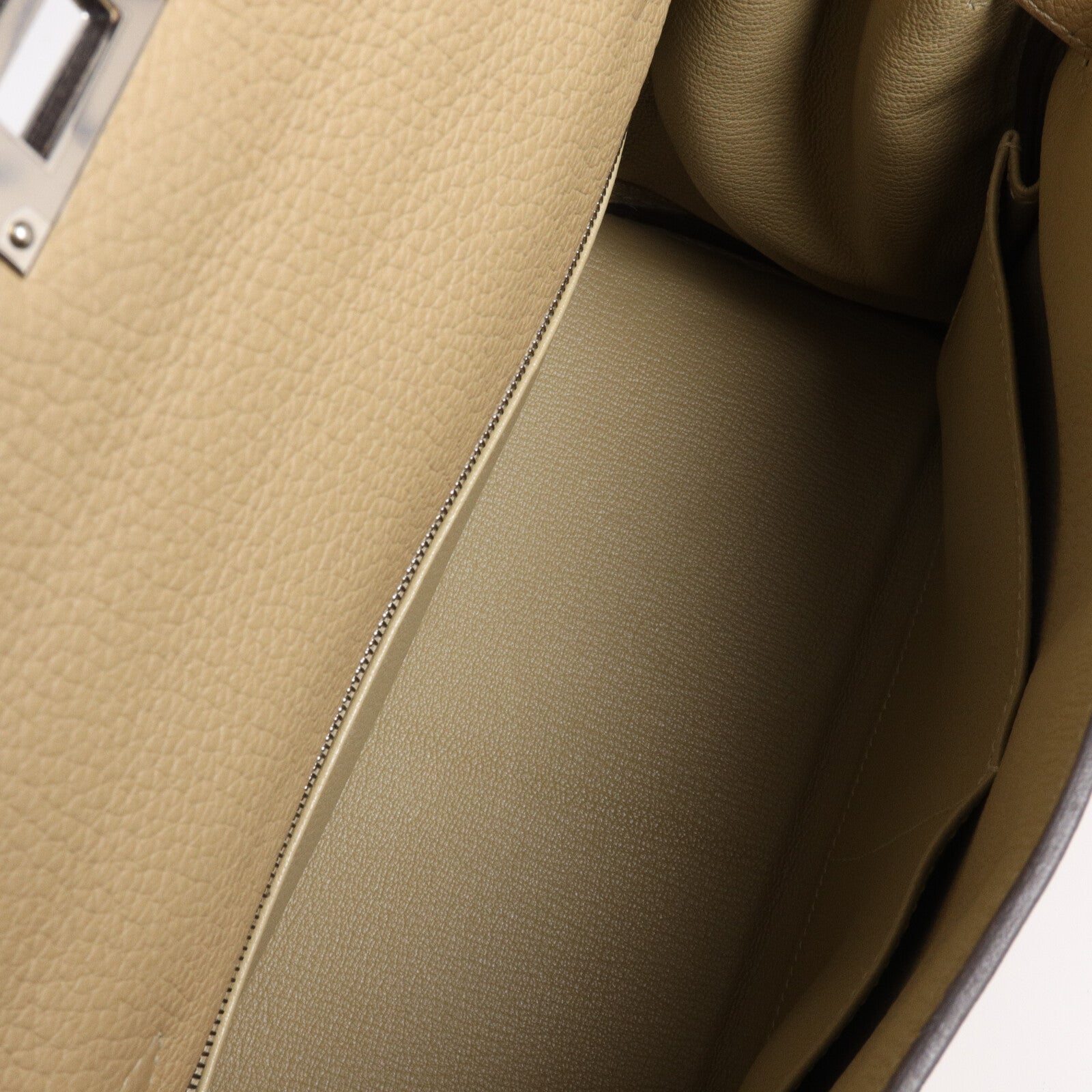 HERMES Clemence皮革Kelly 28手挽肩背兩用袋Trench