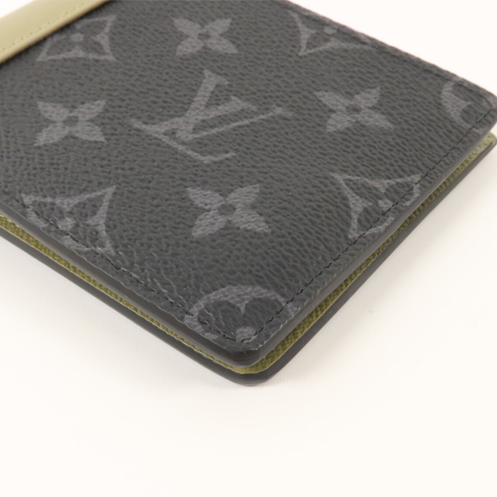 LOUIS VUITTON Monogram Eclipse Slender錢包