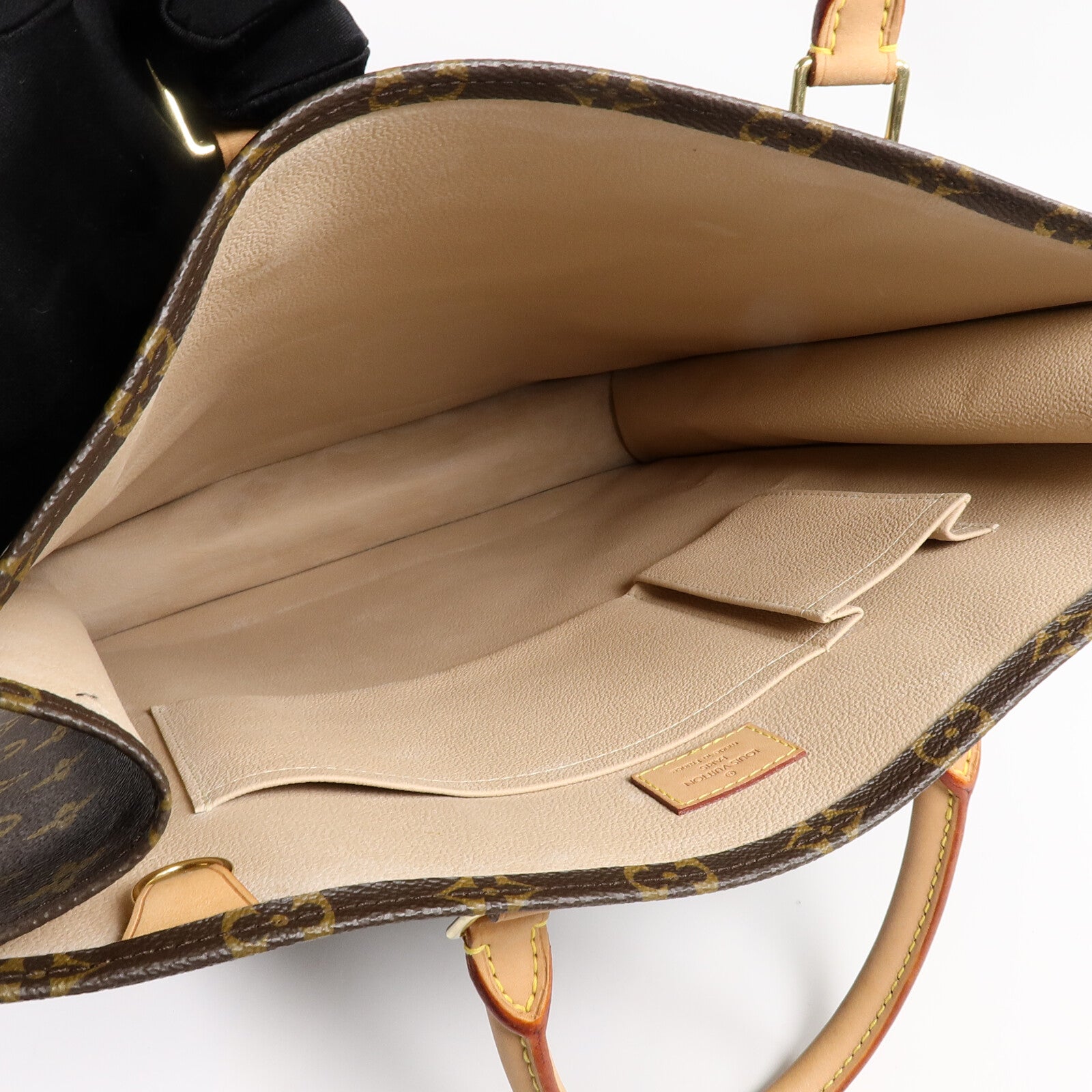 LOUIS VUITTON Monogram Sac Plat手挽袋