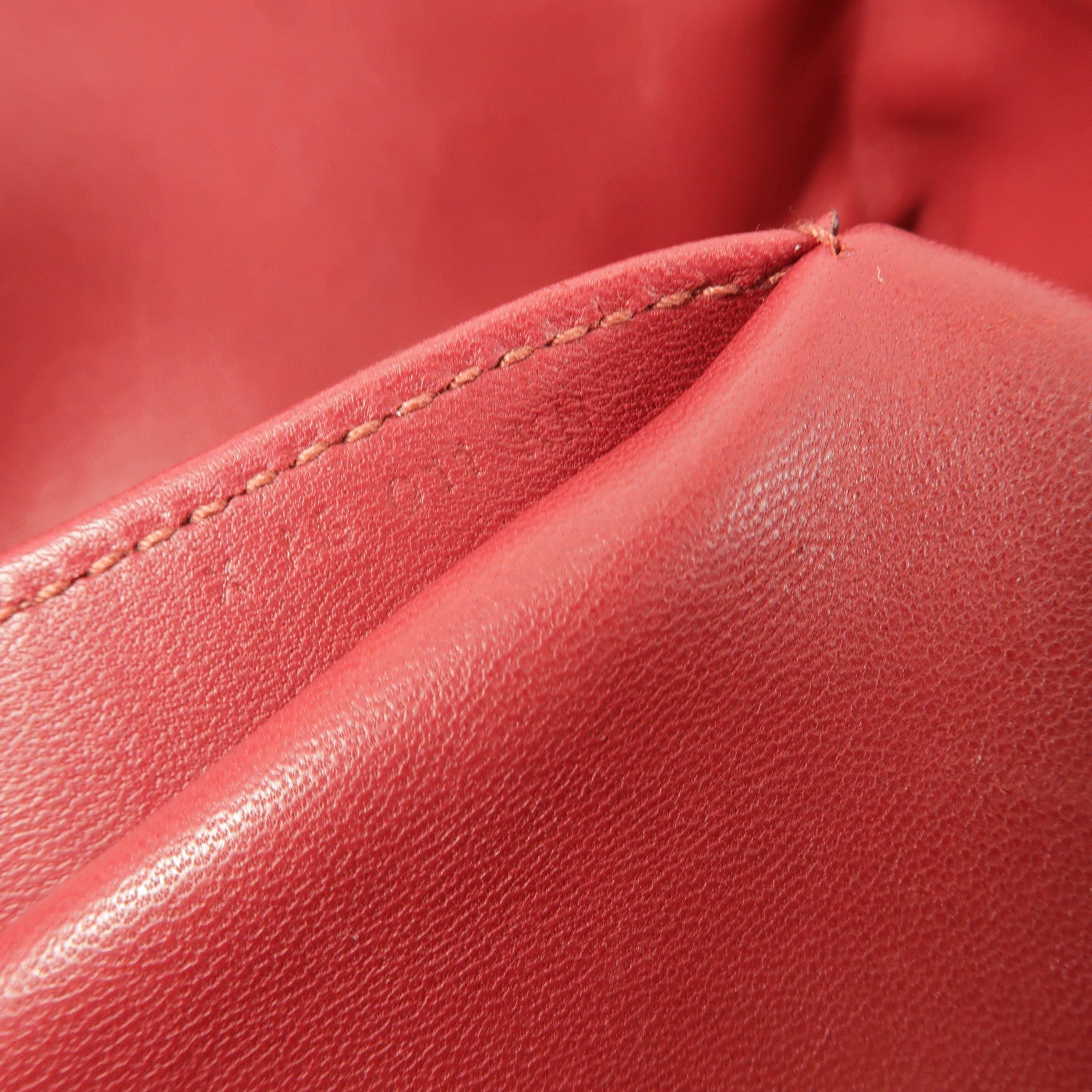 HERMES Evercolor皮革Toobox 20手挽袋Rouge Grenat