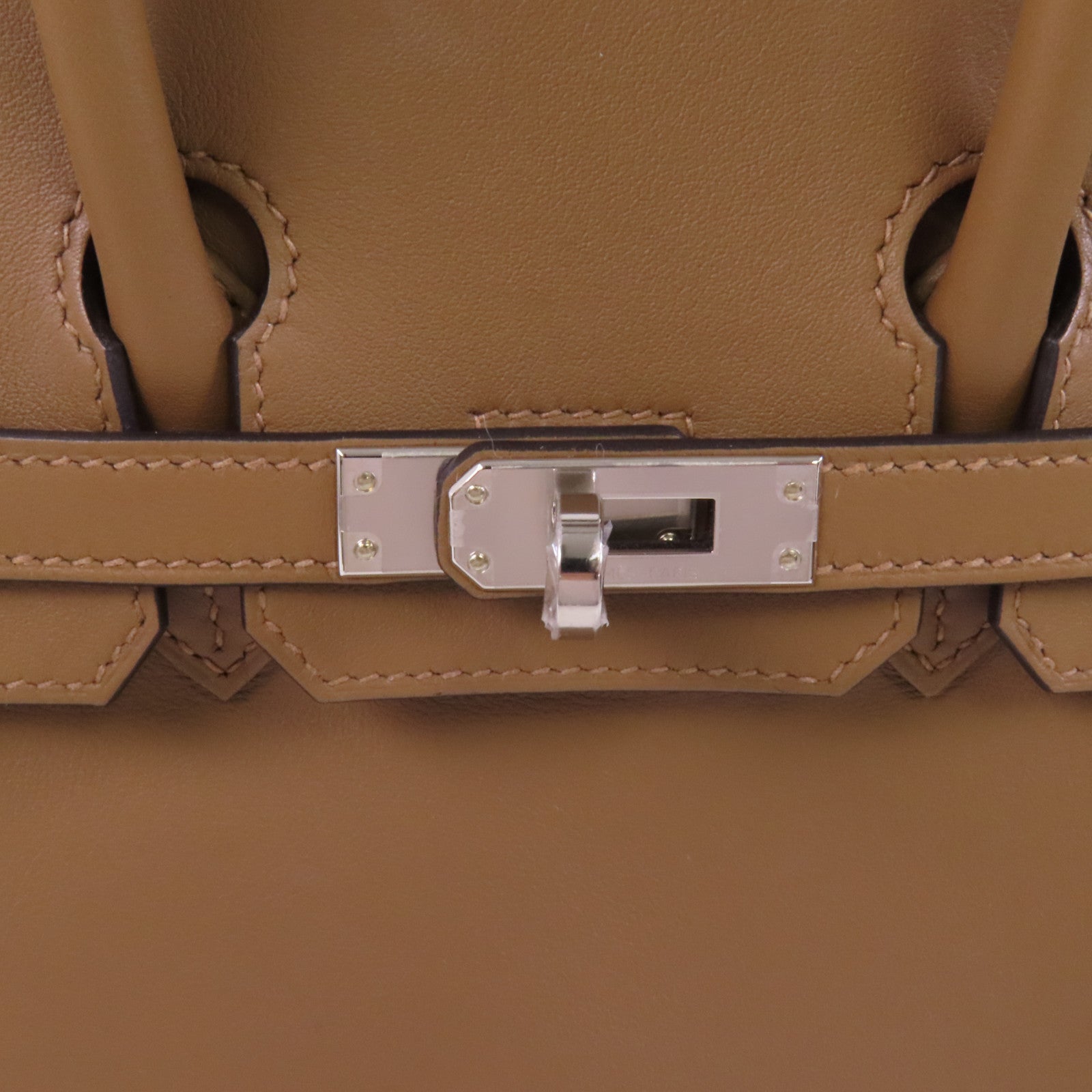 HERMES 【激減優惠】Swift皮革Birkin 25銀扣手挽袋