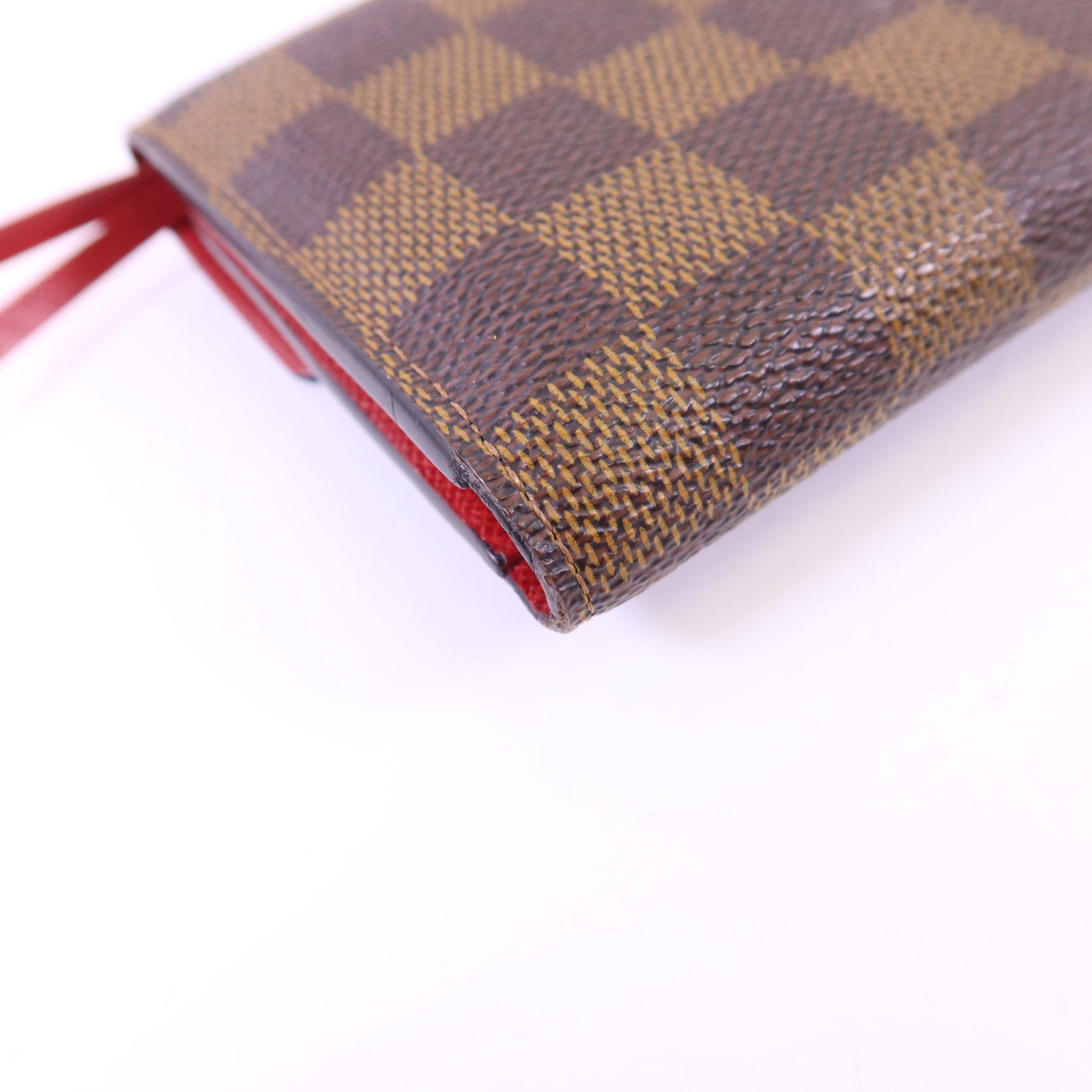 LOUIS VUITTON 【激減優惠】Damier Victorine Wallet金扣銀包